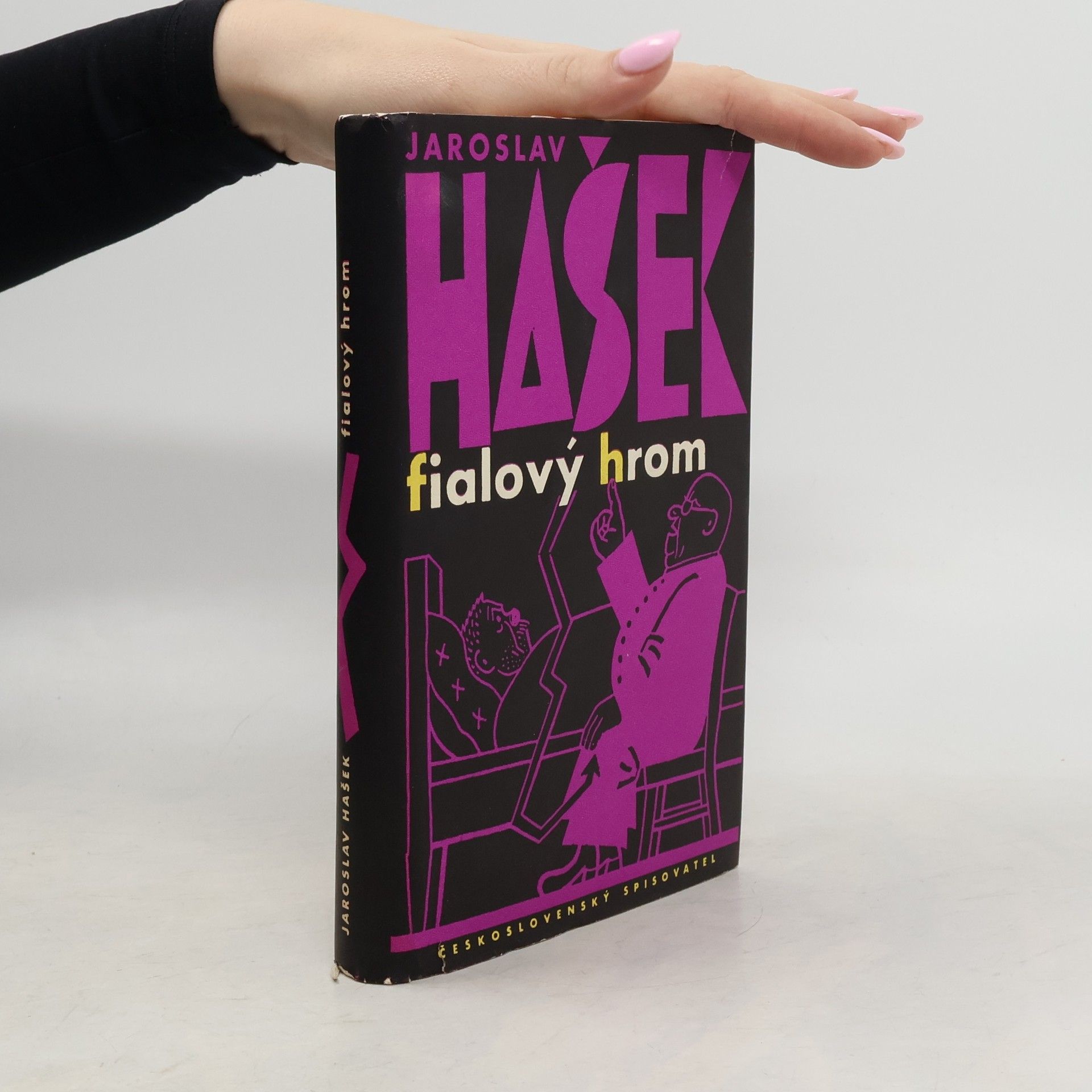 Jaroslav Hašek Fialový hrom