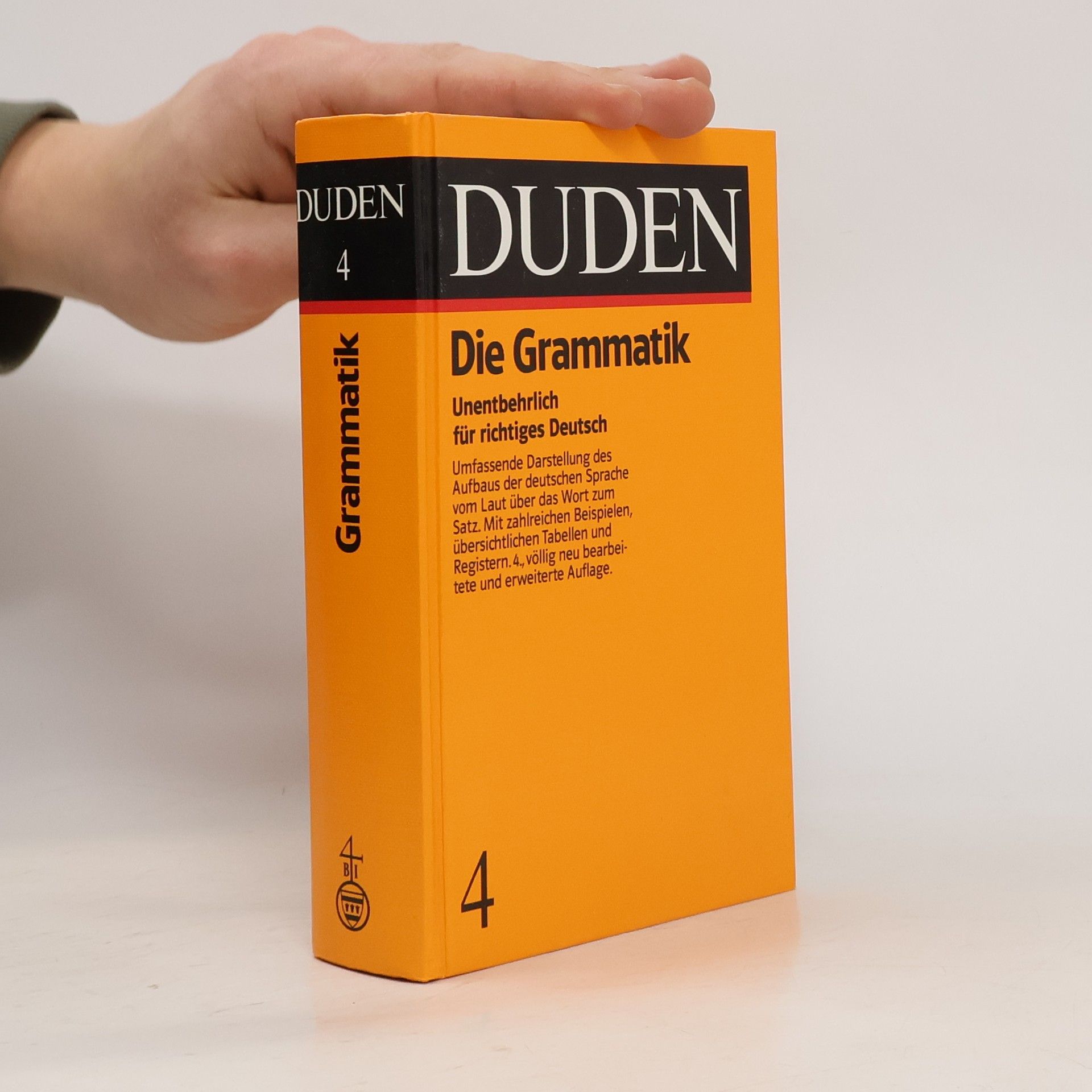 Gerhard Augst Duden. Band 4, Grammatik der deutschen Gegenwartssprache
