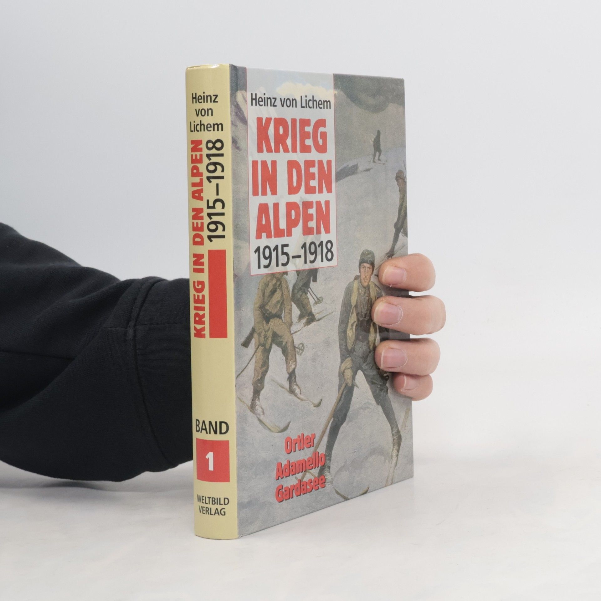 Heinz von Lichem Krieg in den Alpen 1915-1918, Die Dolomitenfront