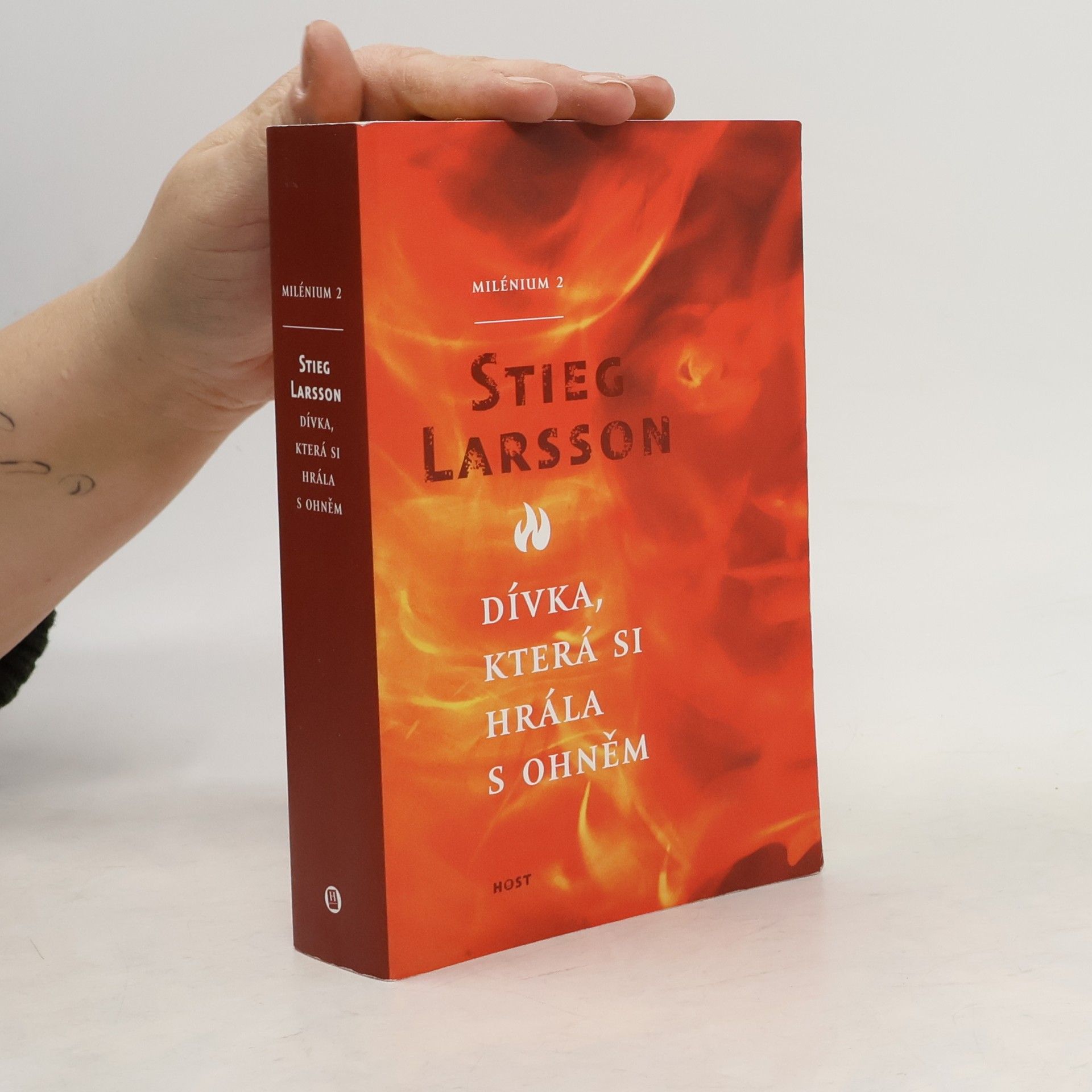 Stieg Larsson Dívka, která si hrála s ohněm