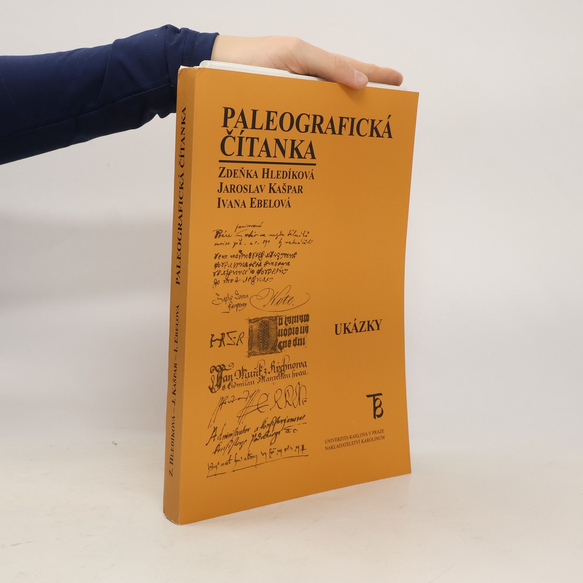 Jaroslav Kašpar Paleografická čítanka. Ukázky