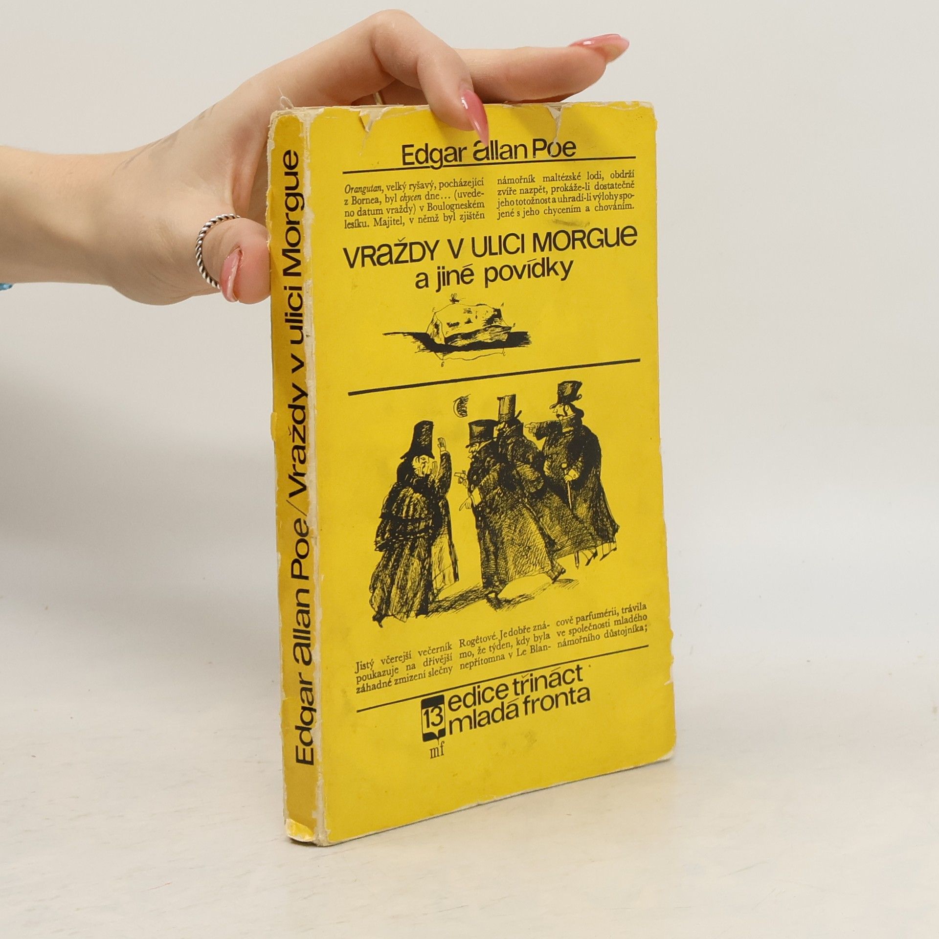 Edgar Allan Poe Vraždy v ulici Morgue a jiné povídky