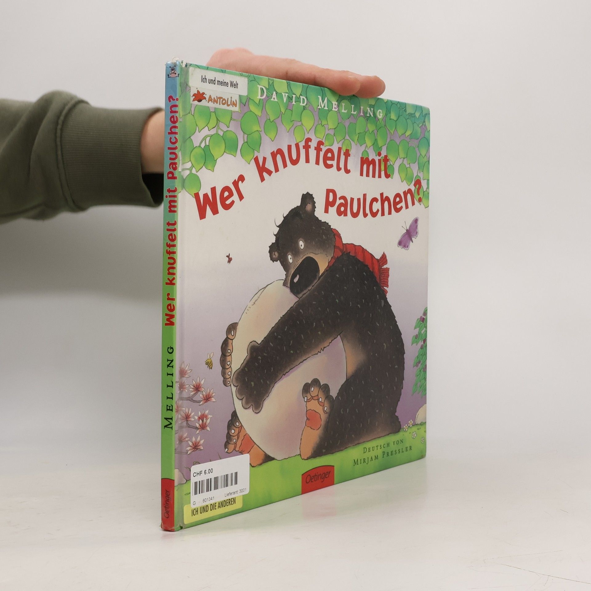 David Melling Wer knuffelt mit Paulchen?