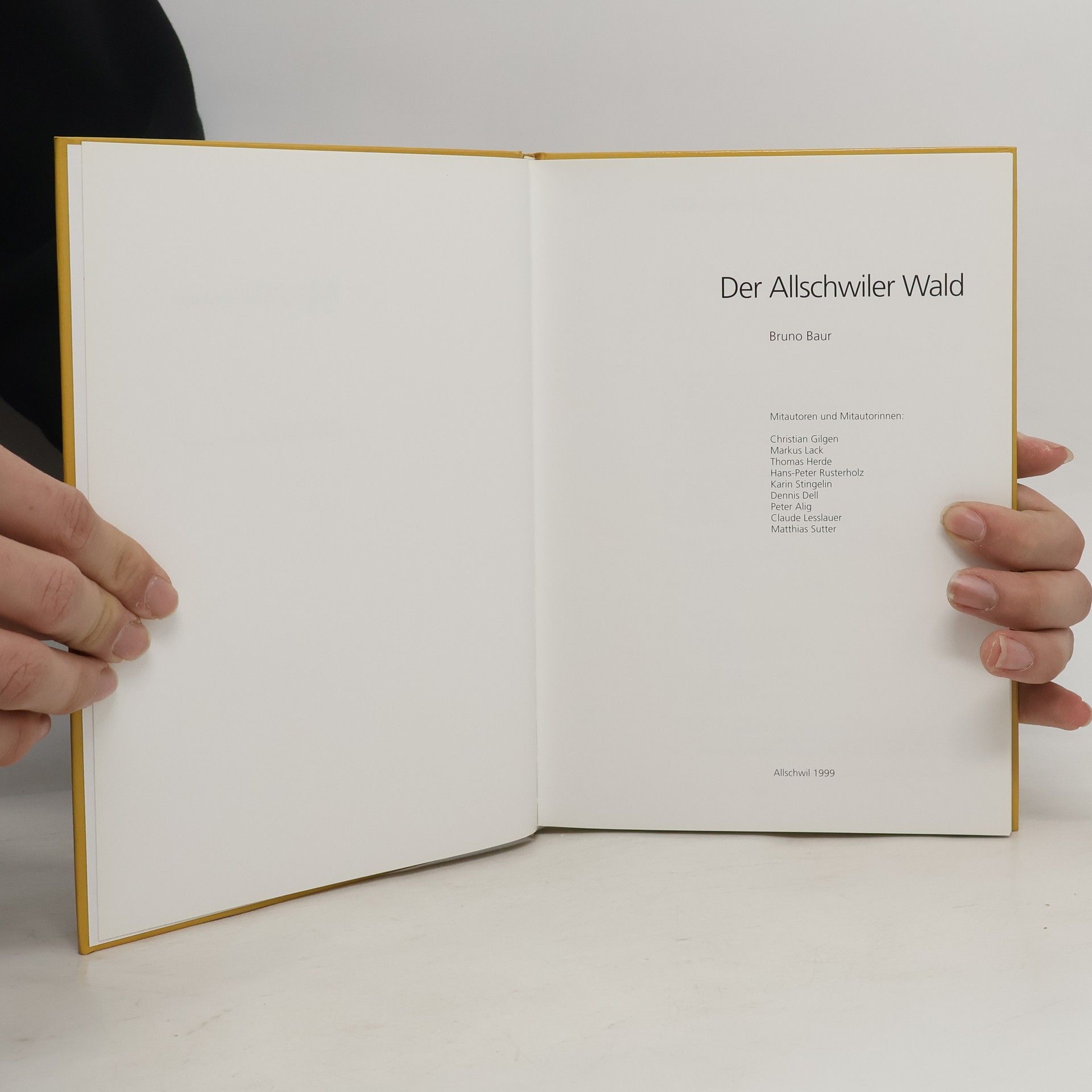 Collectif d'auteurs Der Allschwiler Wald