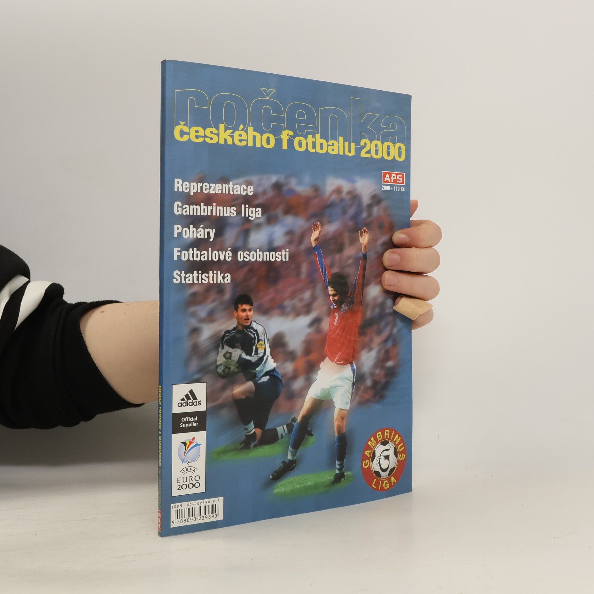 Ročenka českého fotbalu 2000 : [reprezentace, Gambrinus liga, poháry, fotbalové osobnosti, statistika]