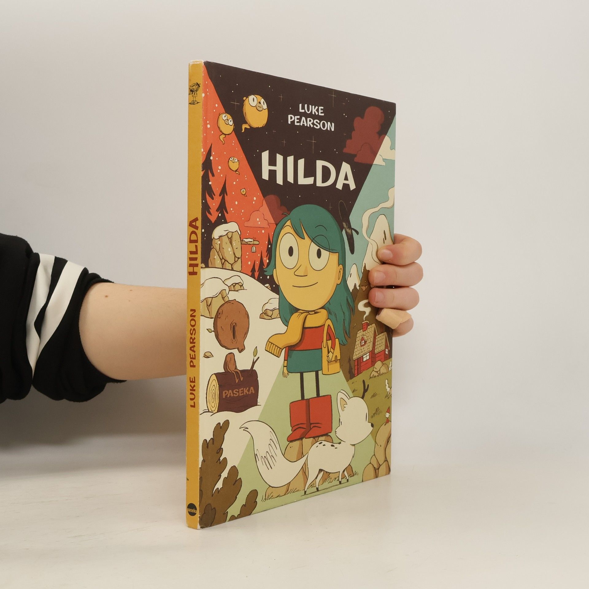 Luke Pearson Hilda a troll ; Hilda a půlnoční obr