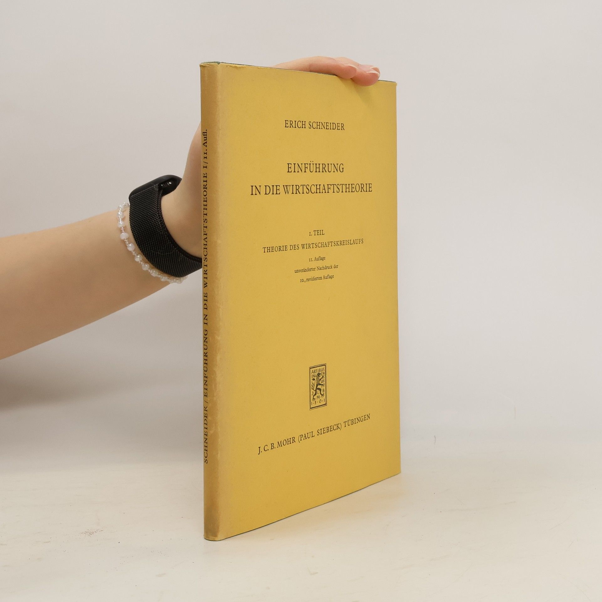 Einführung in die Wirtschaftstheorie I.