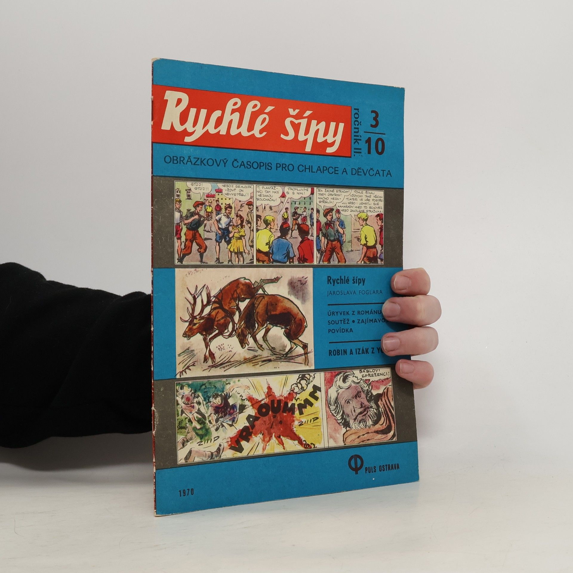 Jaroslav Foglar Rychlé šípy ročník II., 3/10