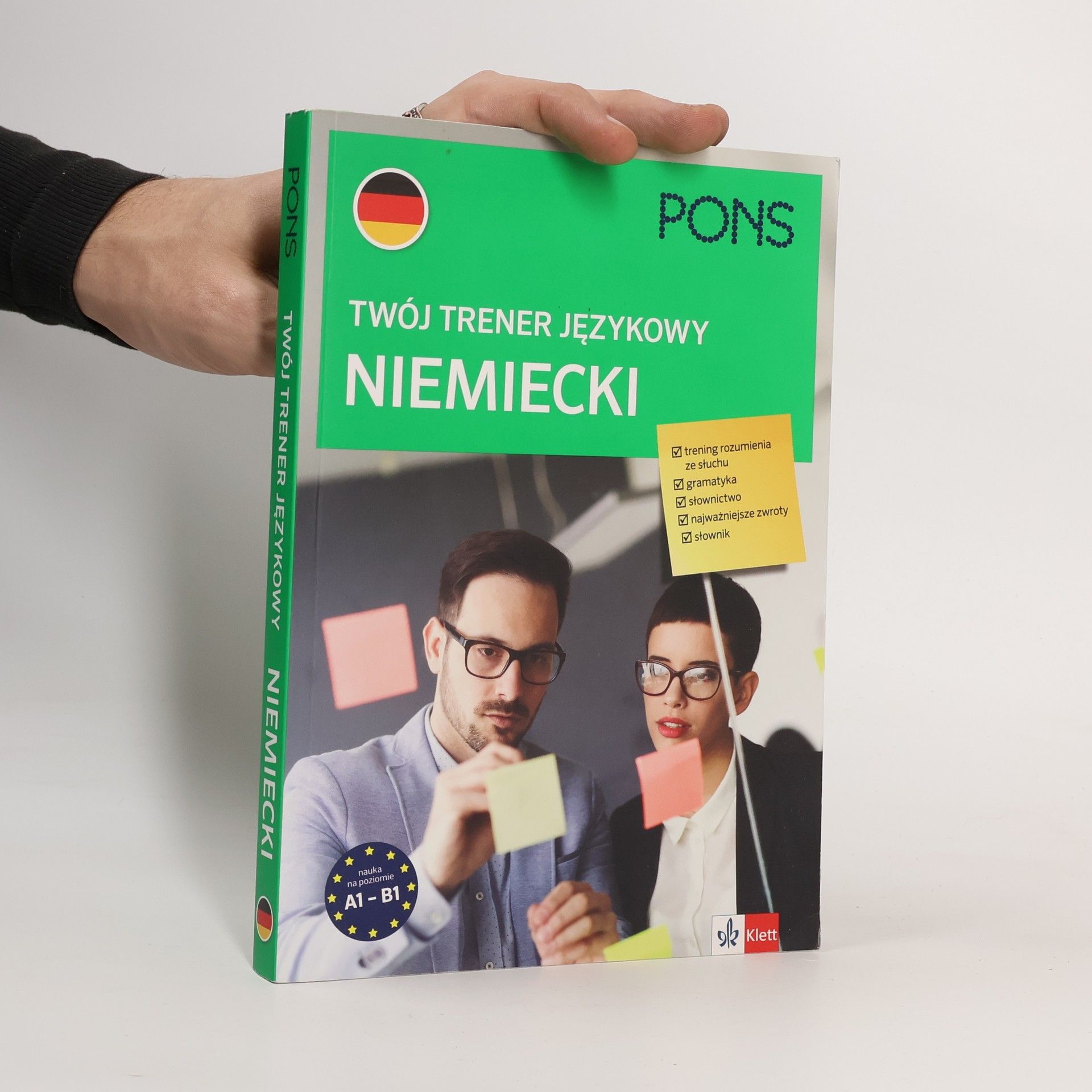 Collectif d'auteurs Twój trener językowy. Niemiecki A1-B1 PONS