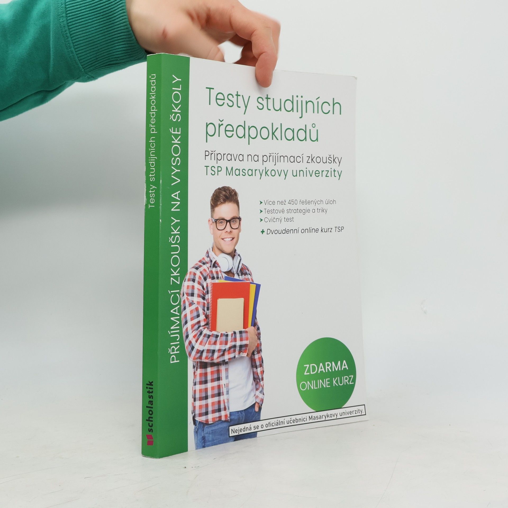 Kolektív autorov Testy studijních předpokladů : příprava na přijímací zkoušky TSP Masarykovy univerzity
