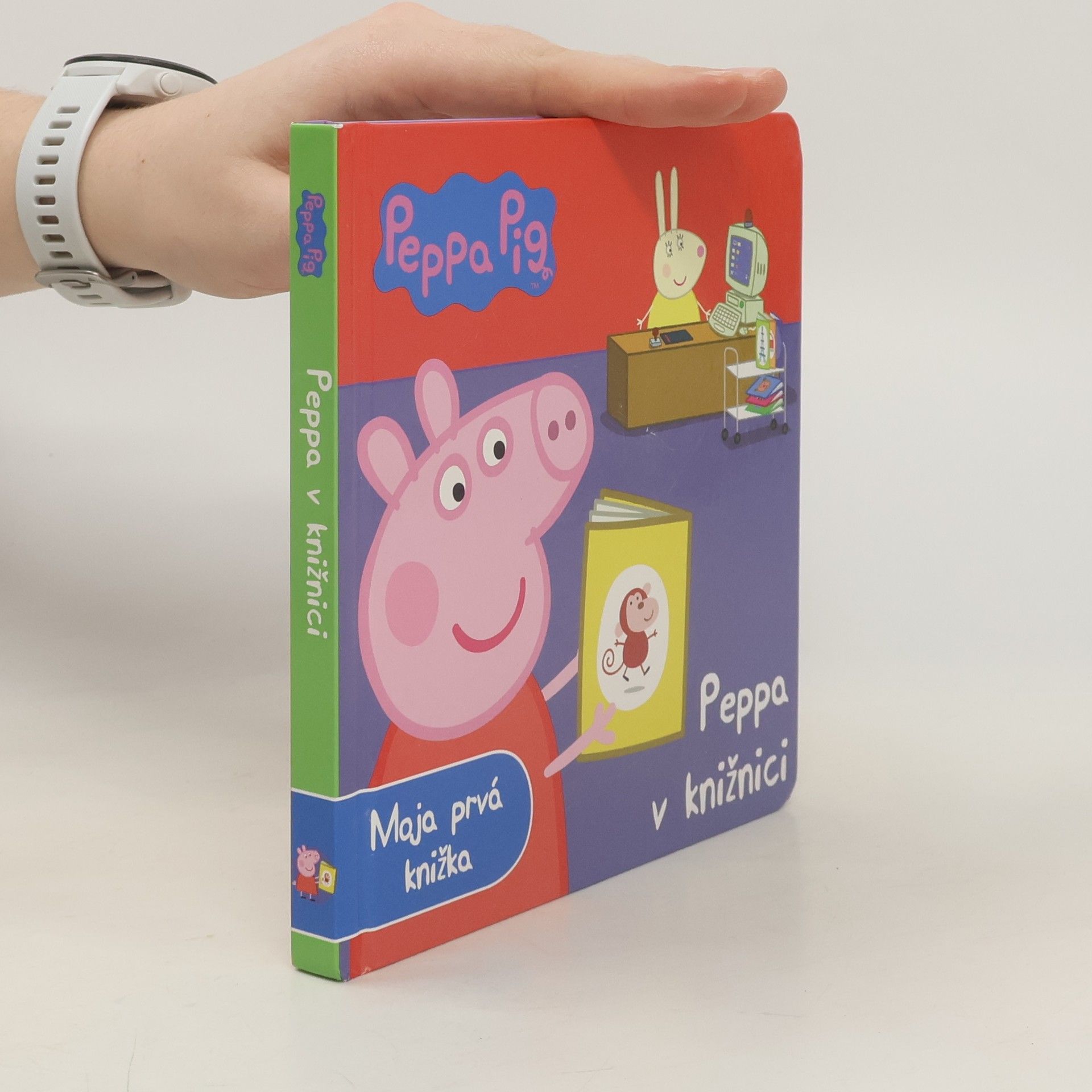 Kolektiv autorů Peppa v knižnici