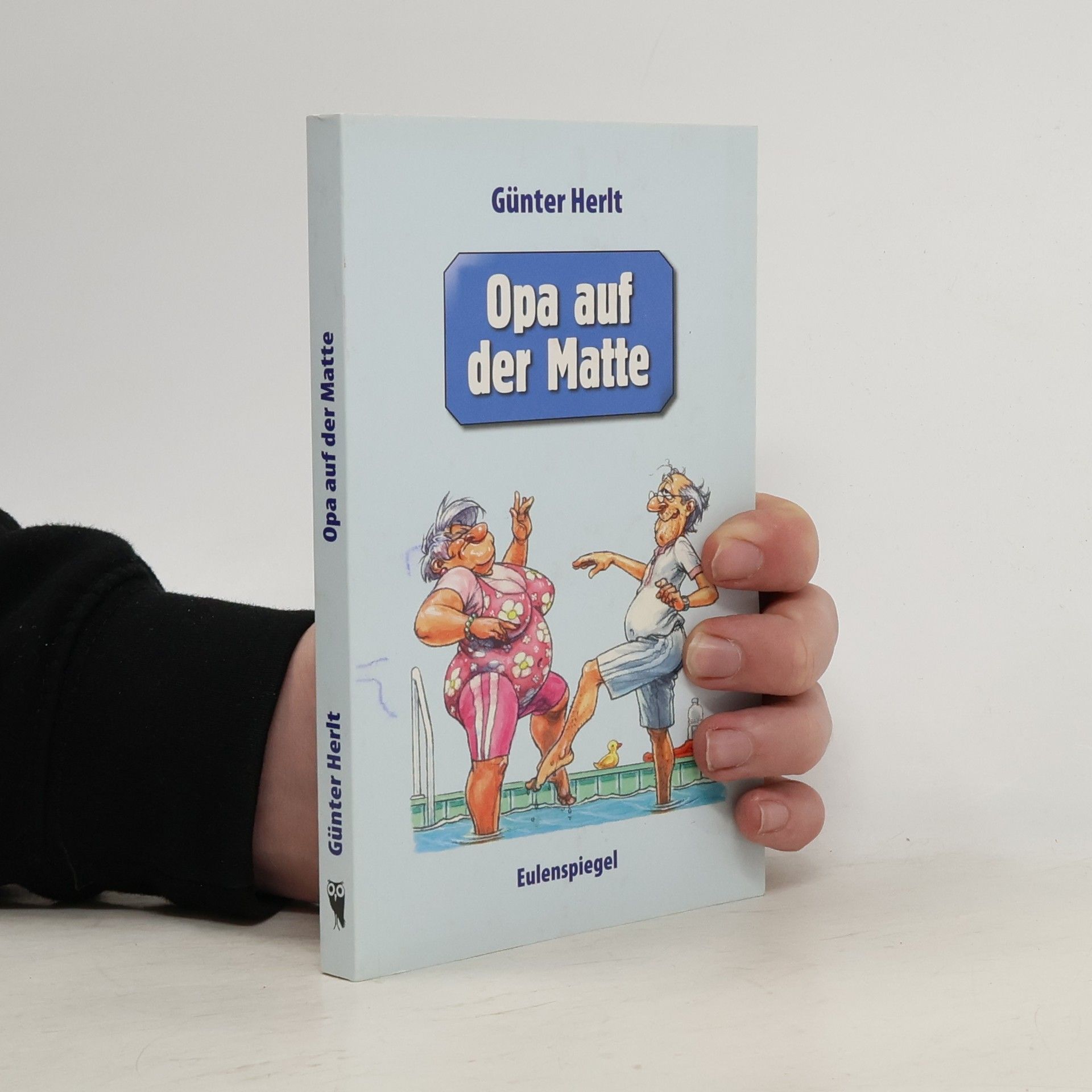 Günter Herlt Opa auf der Matte