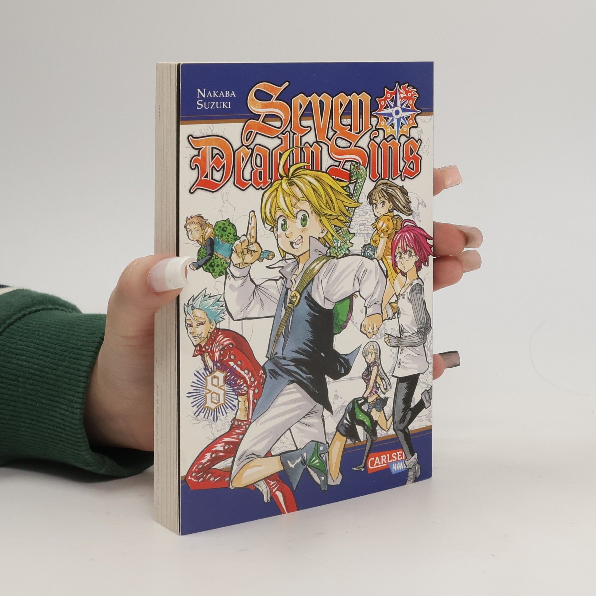 Nakaba Suzuki Seven deadly sins 8