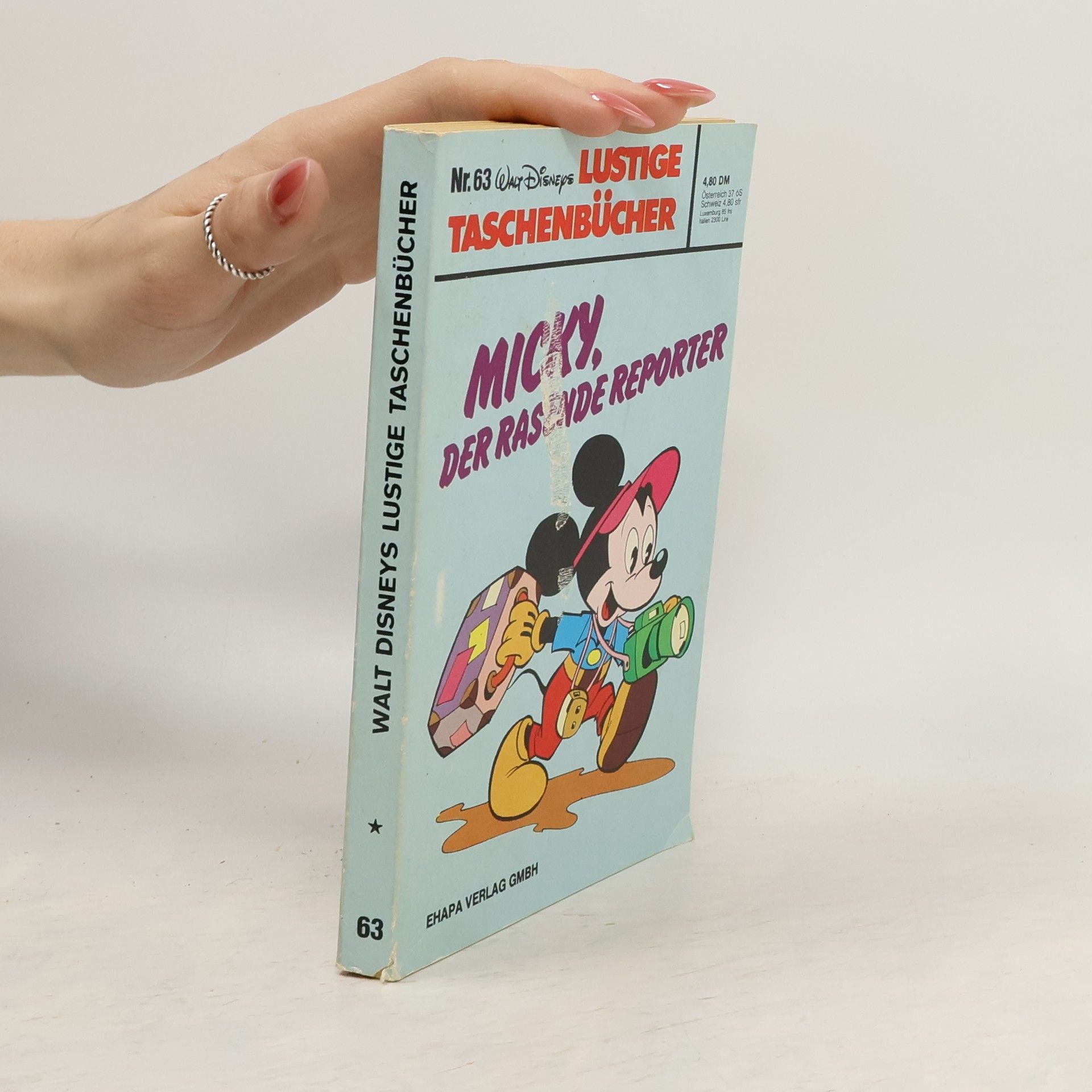 Autorenkollektiv Lustige Taschenbücher 63. Micky, der rasende Reporter