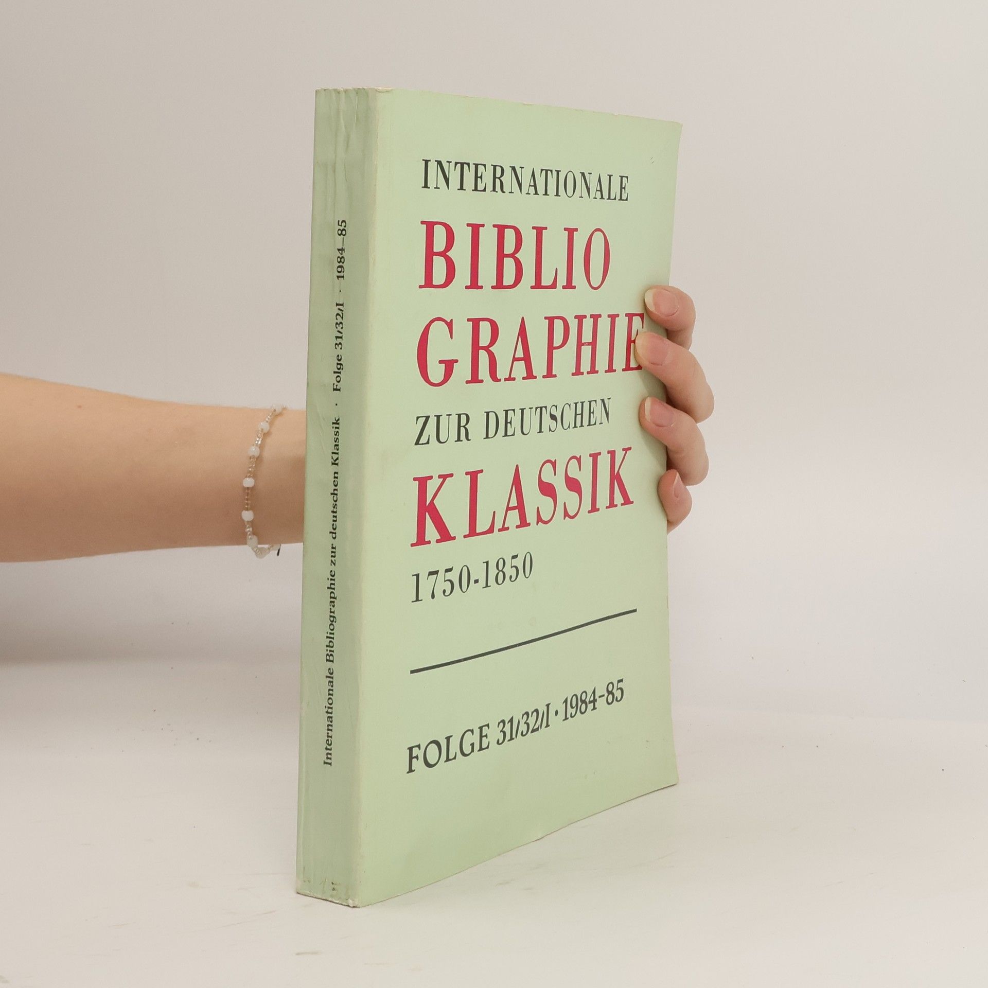 Auteurscollectief Internationale Bibliographie zur deutschen Klassik 1750-1850