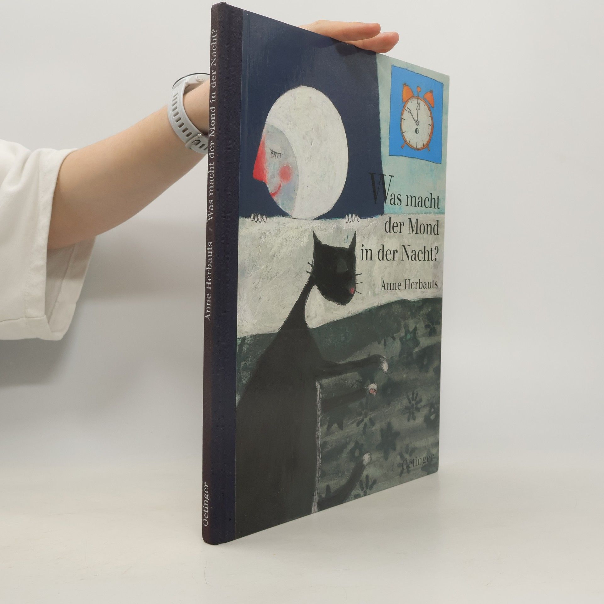 Anne Herbauts Was macht der Mond in der Nacht?