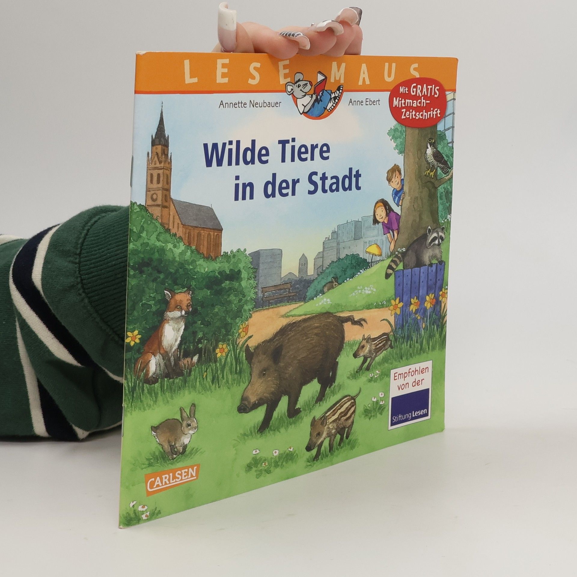Annette Neubauer Lesemaus - 19: Wilde Tiere in der Stadt