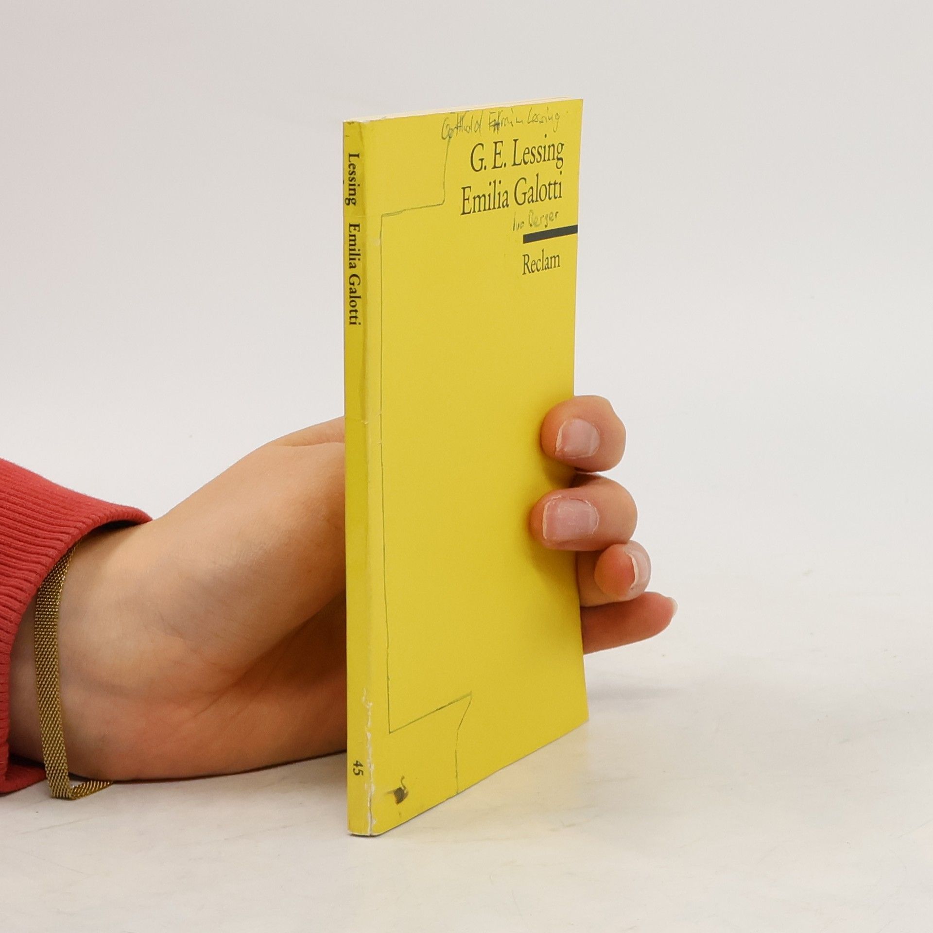 Gotthold Ephraim Lessing Emilia Galotti