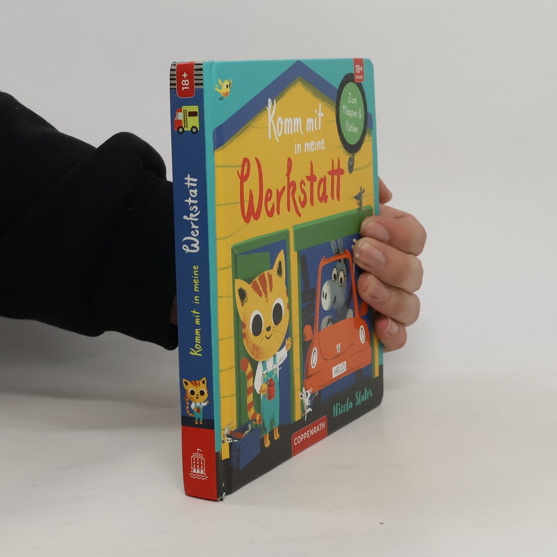 Nicola Slater Komm mit in meine Werkstatt: Zum Klappen & Fühlen - 18+ Monate