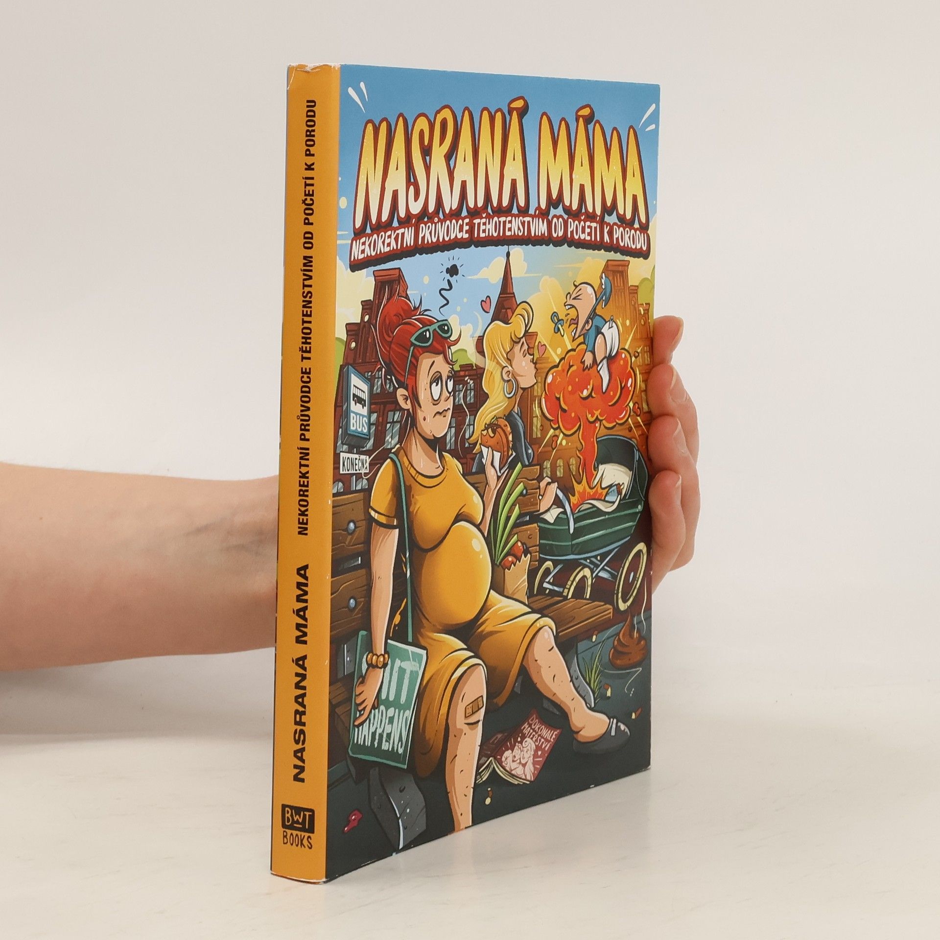 Nasraná máma - Nekorektní průvodce těhotenstvím od početí k porodu