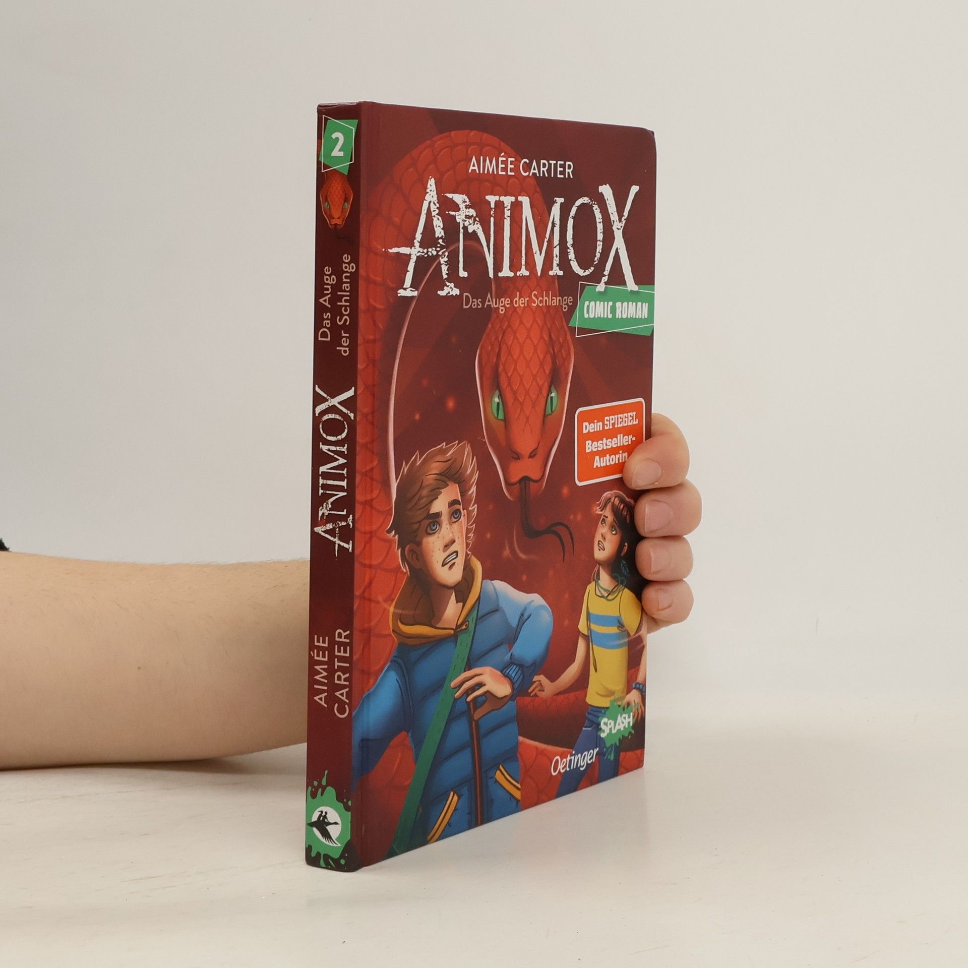 Animox als Comic-Roman 2. Das Auge der Schlange