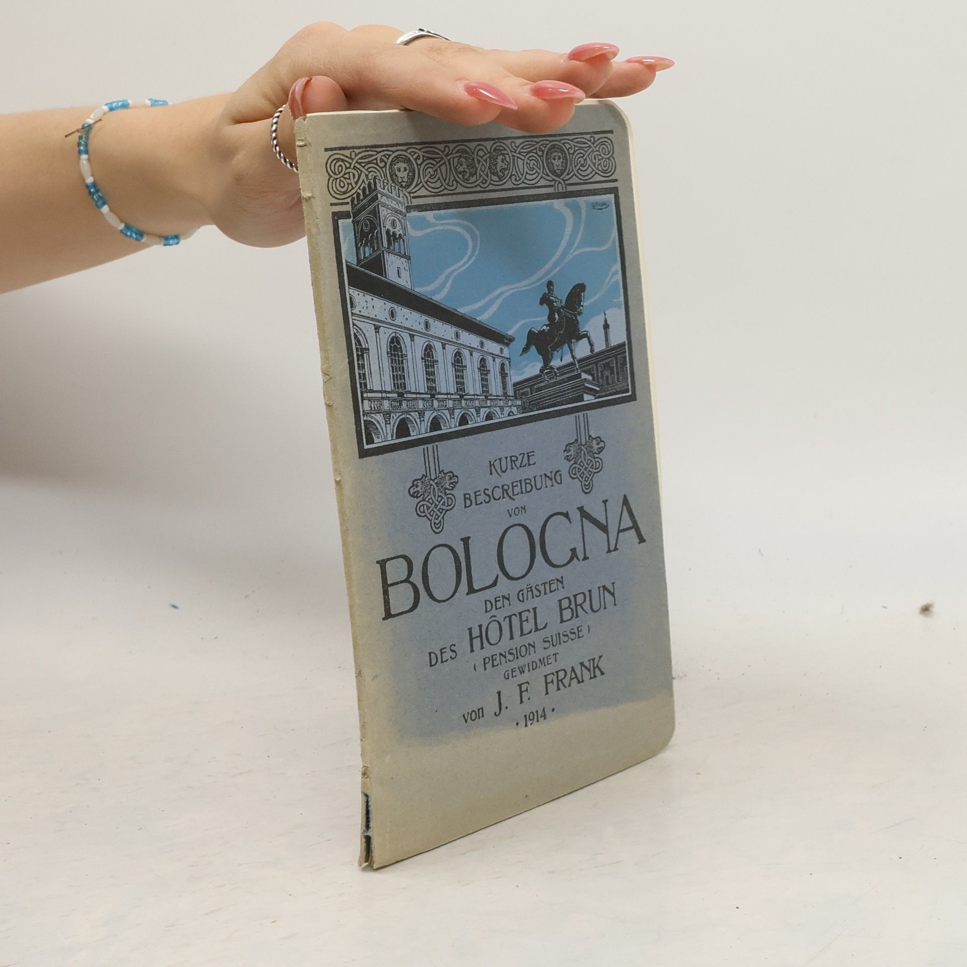 J F. Frank Kurze Beschreibung von Bologna