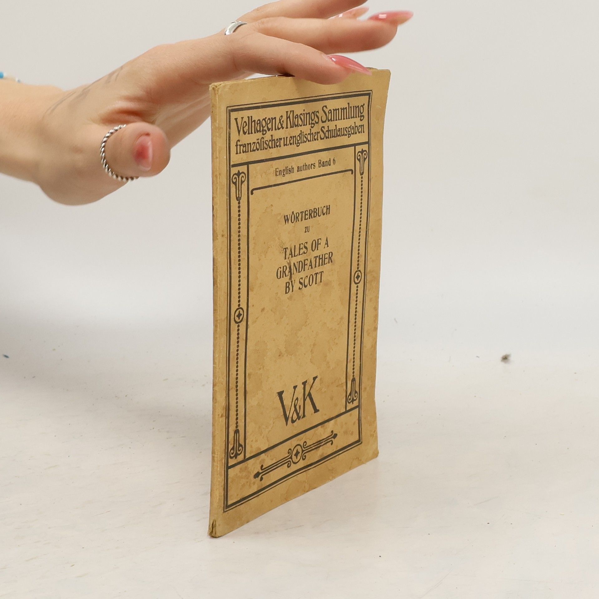 Walter Scott Wörterbuch zu Tales of a Grandfather