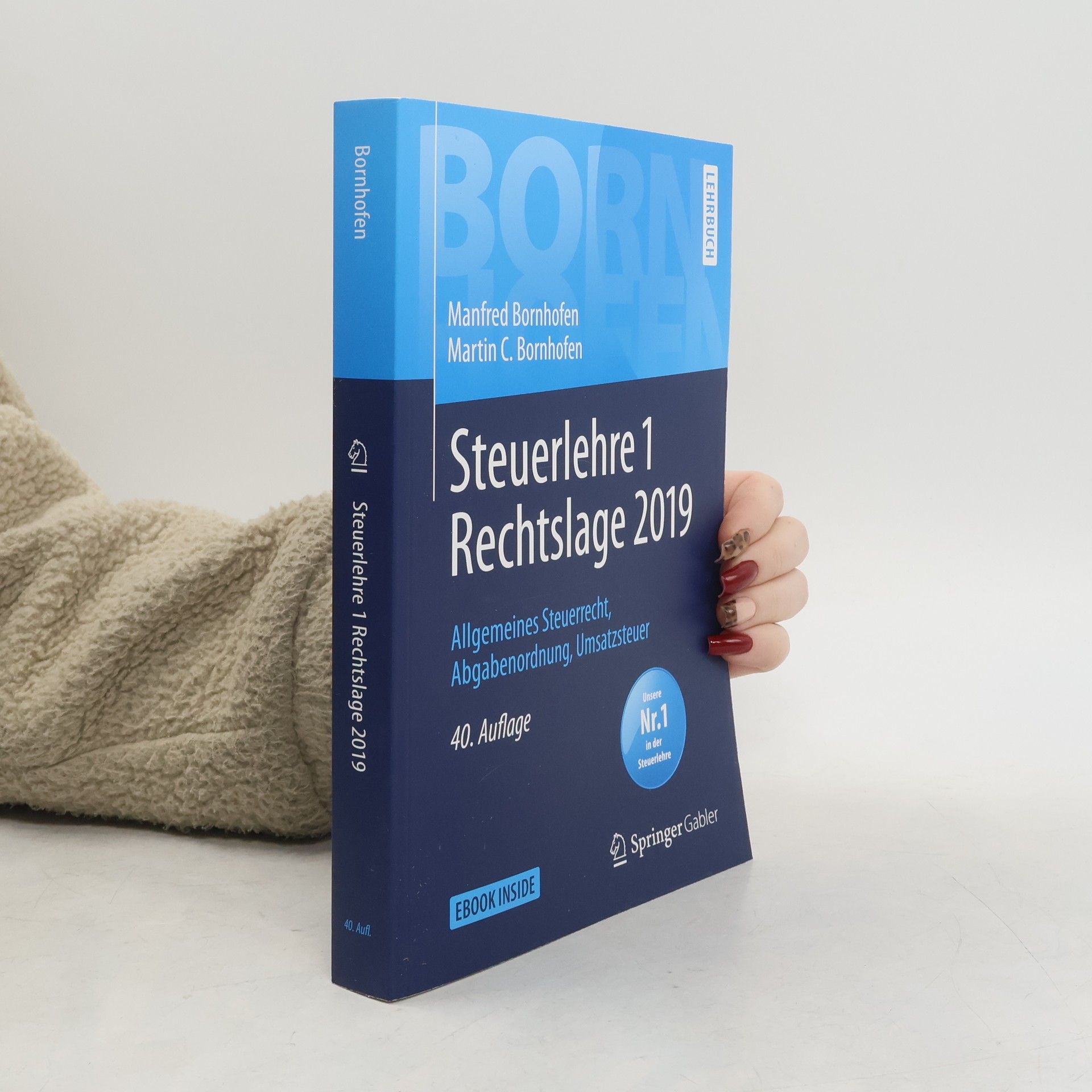 Manfred Bornhofen Steuerlehre 1 Rechtslage 2019