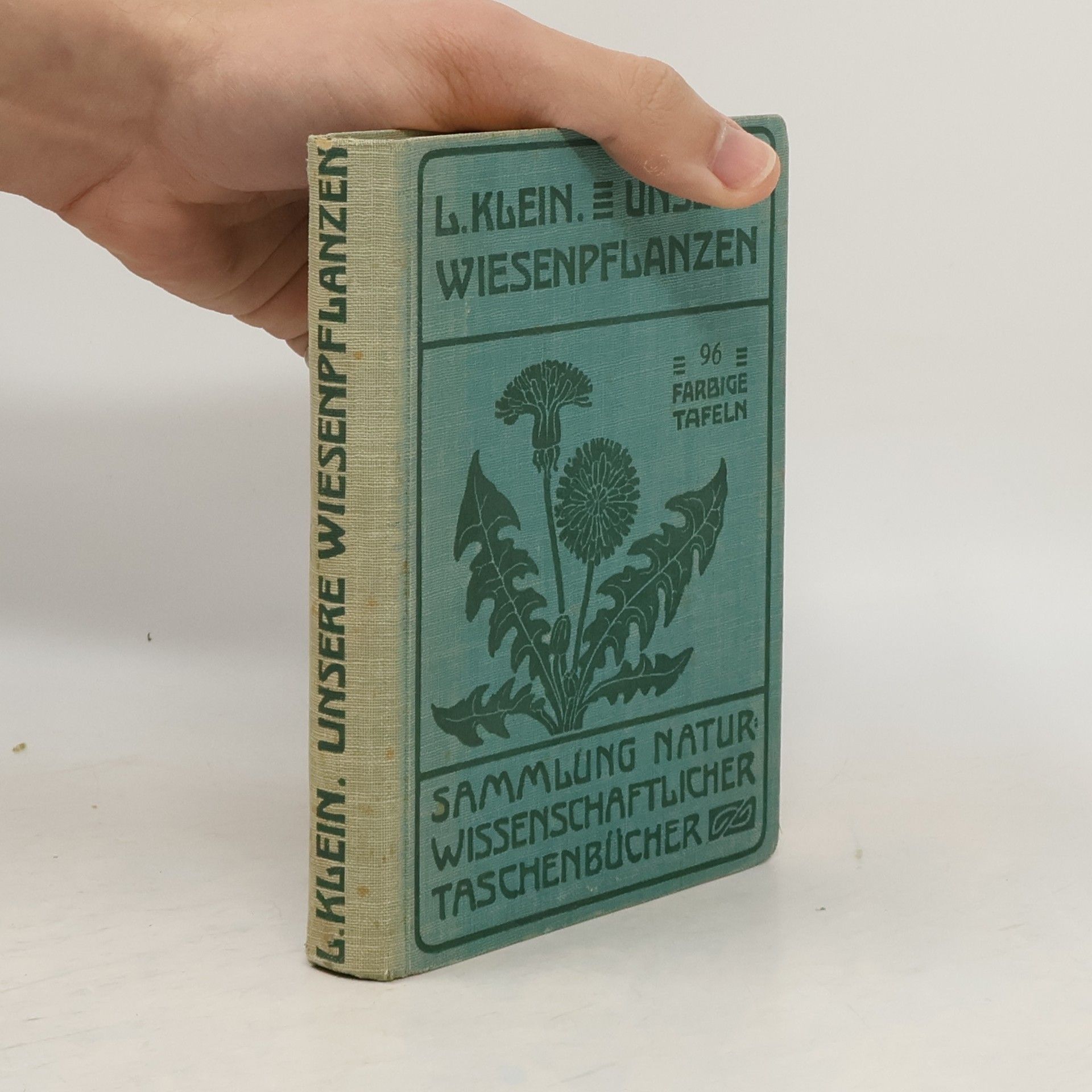 Sammlung Naturwissenschaftlicher Taschenbücher. Unsere Wiesenpflanzen
