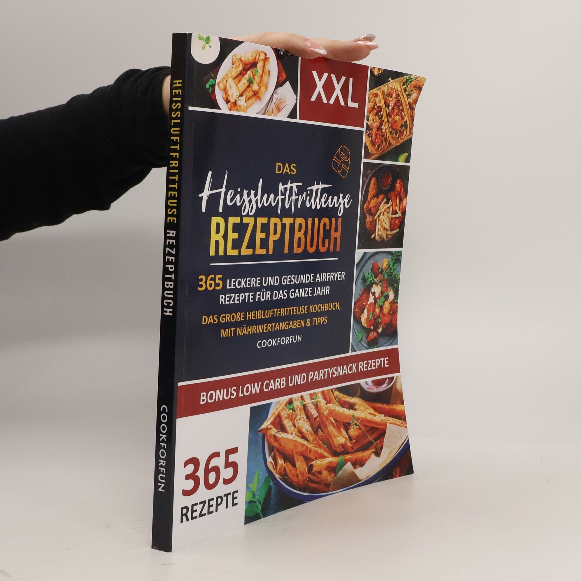 Auteurscollectief Das XXL Heissluftfritteuse Rezeptbuch