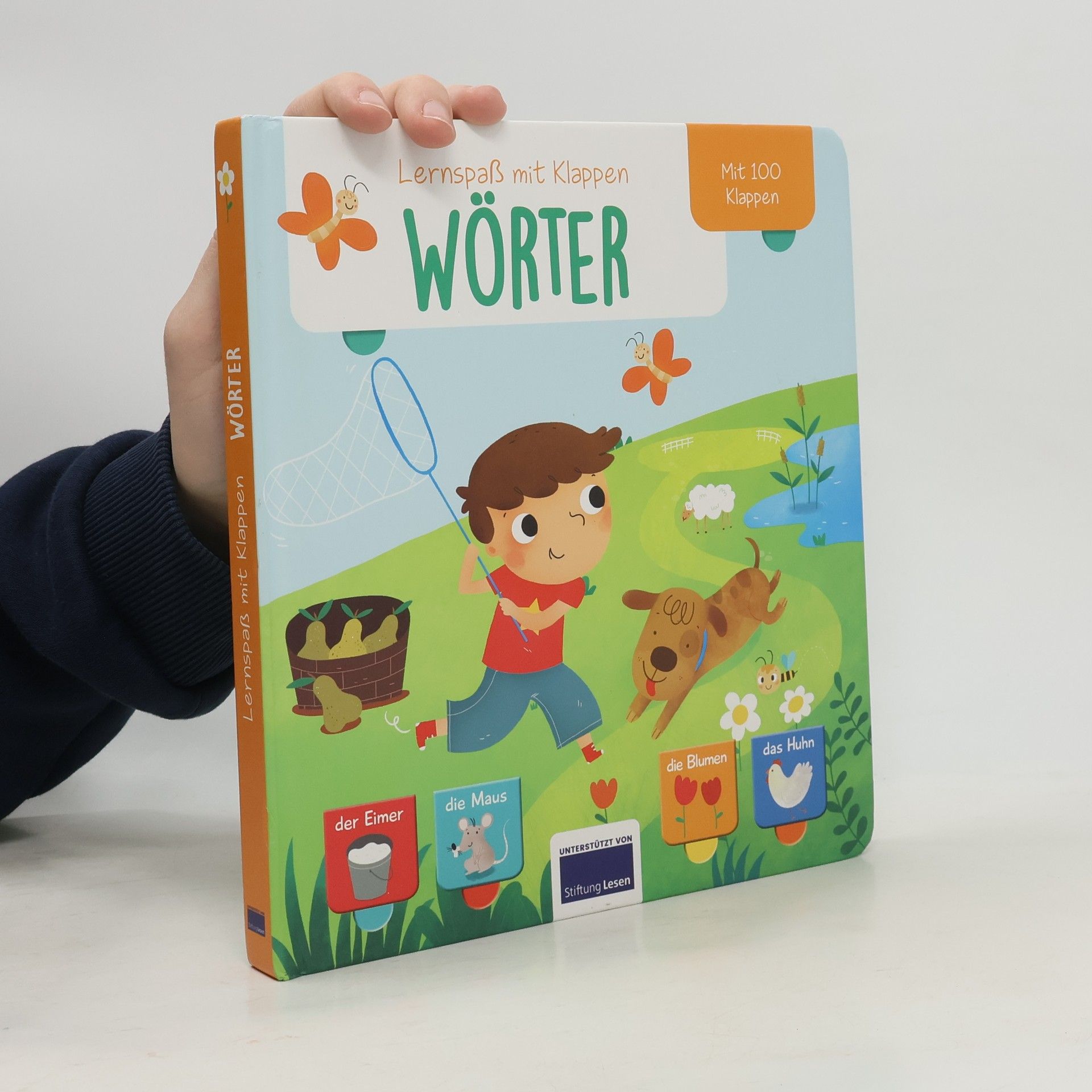 Collectif d'auteurs Lernspaß mit Klappen Wörter