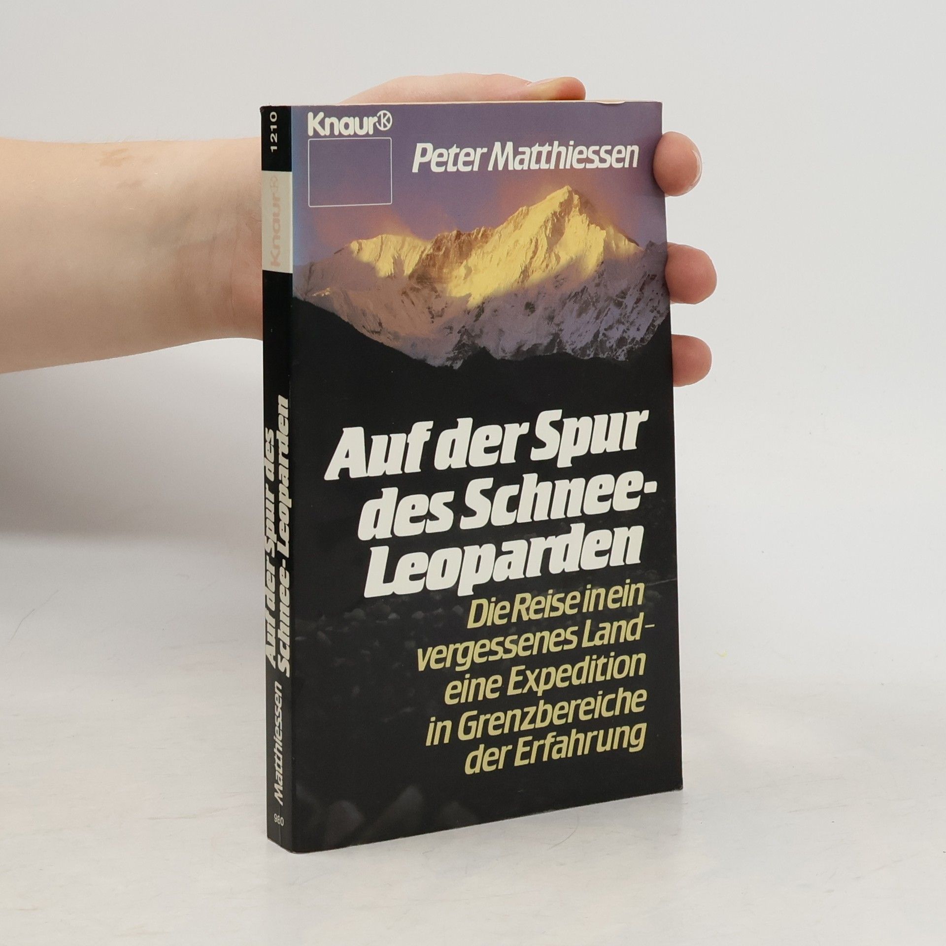 Peter Matthiessen Auf der Spur des Schneeleoparden