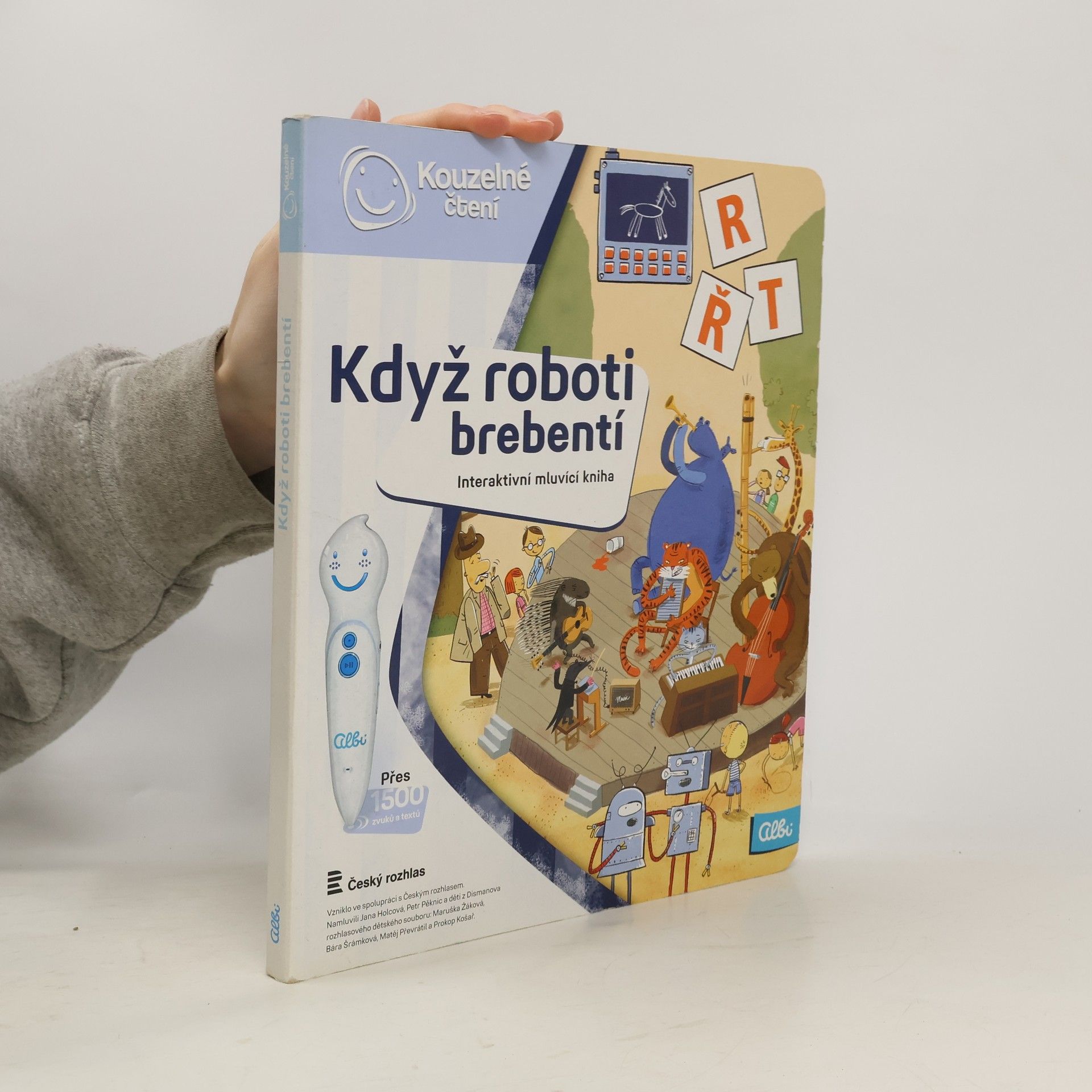 Když roboti brebentí. Interaktivní mluvicí kniha