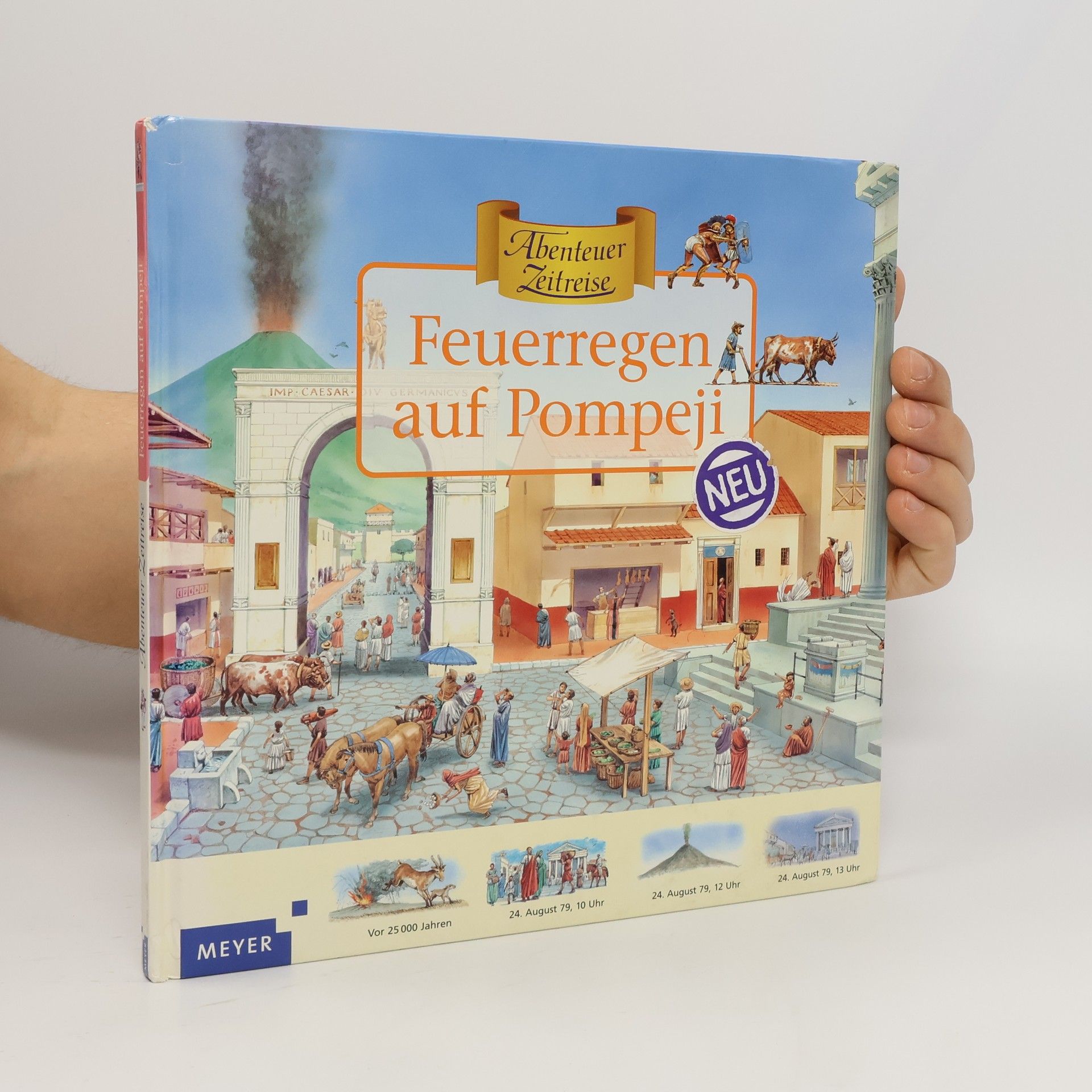 Nicholas Harris Feuerregen auf Pompeji