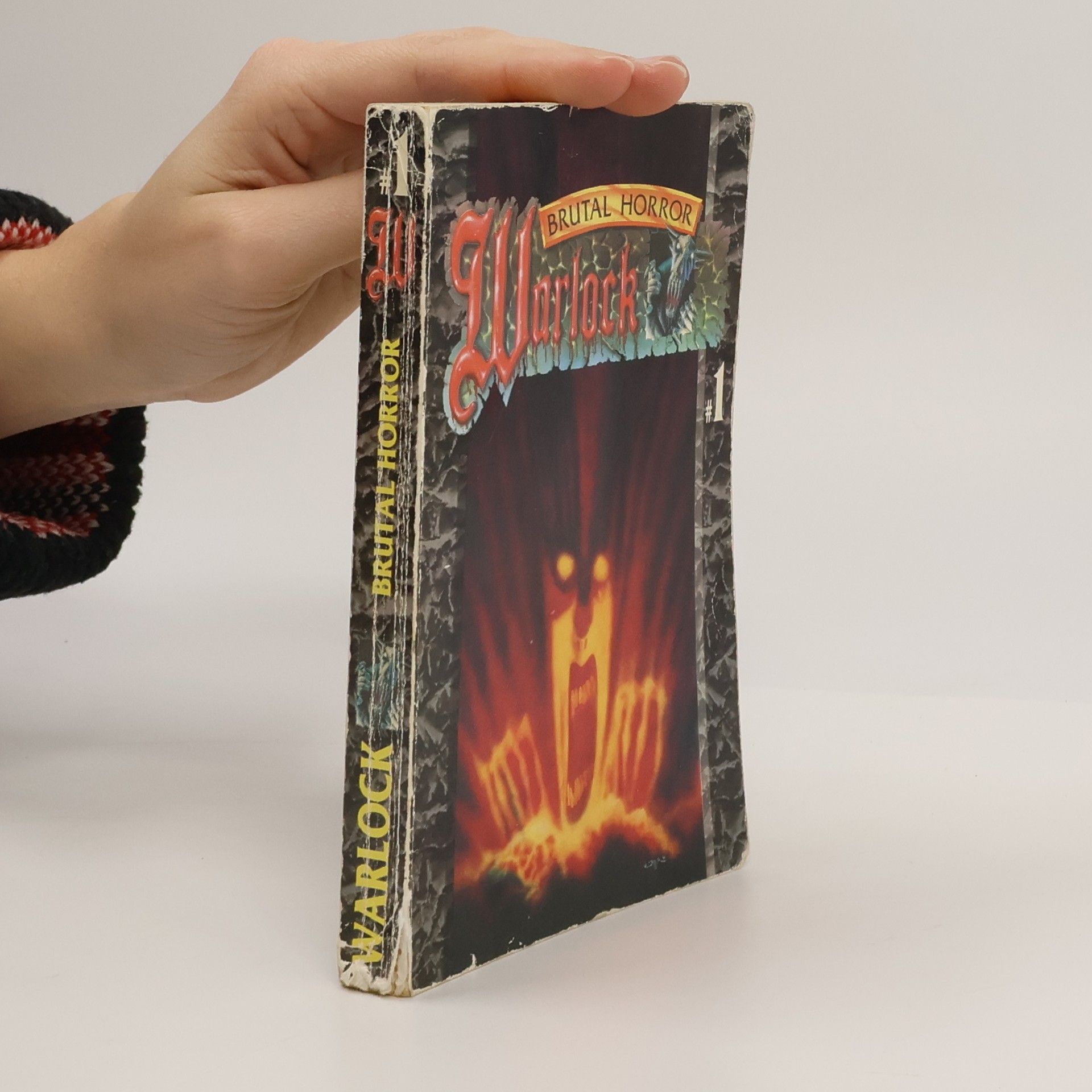 Darrel Standing Brutal Horror. Warlock