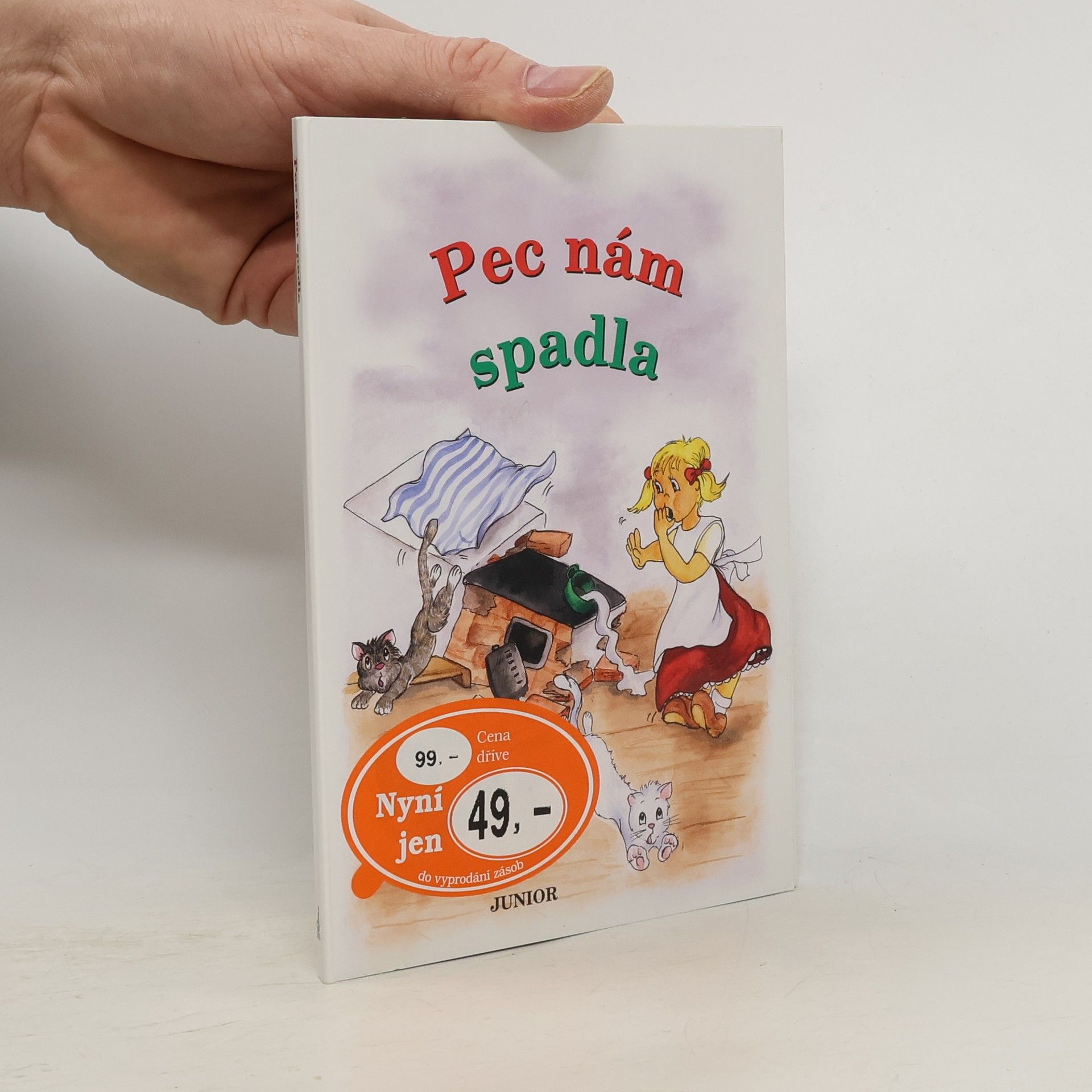 Vladimíra Vopičková Pec nám spadla (leporelo)