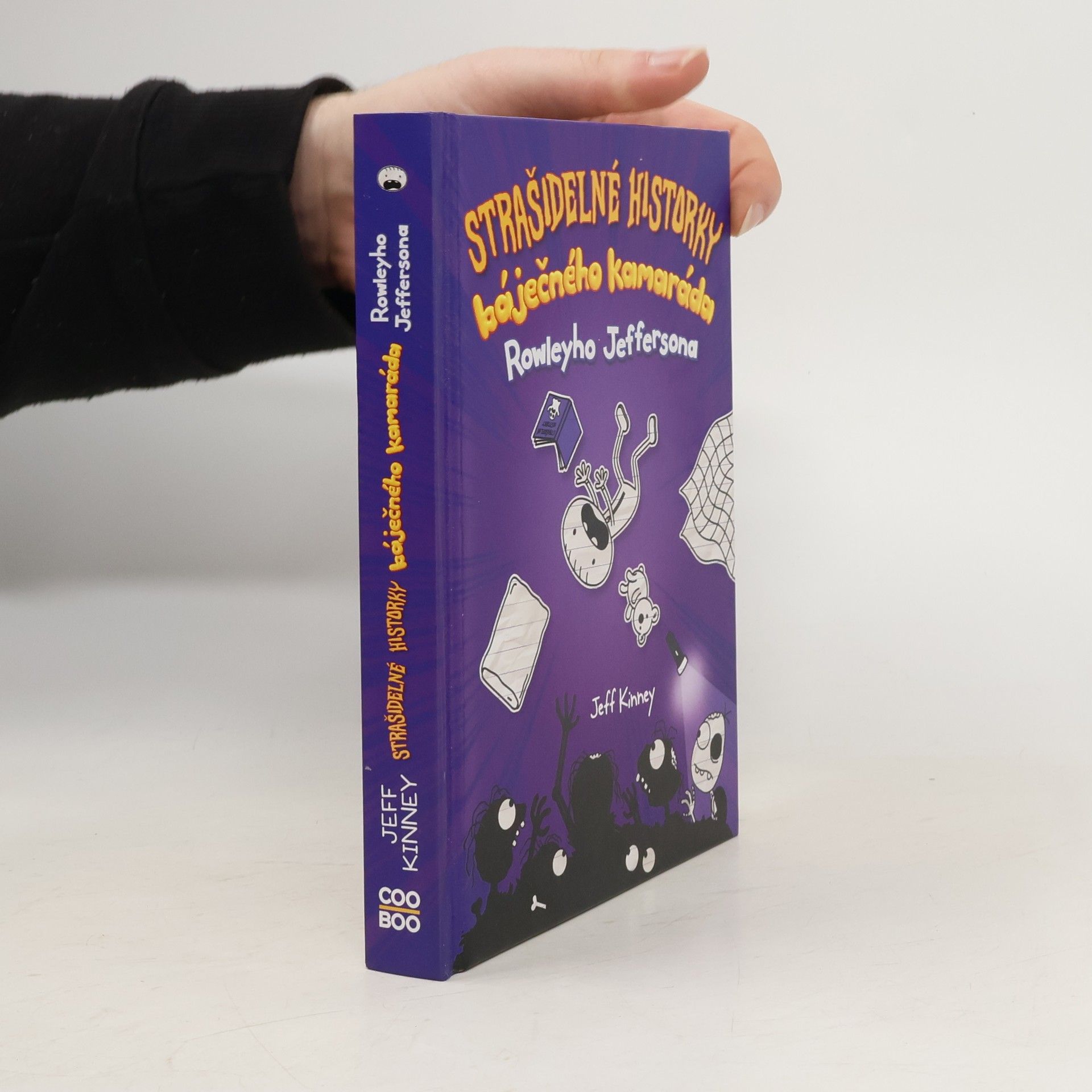 Jeff Kinney Strašidelné historky báječného kamaráda Rowleyho Jeffersona