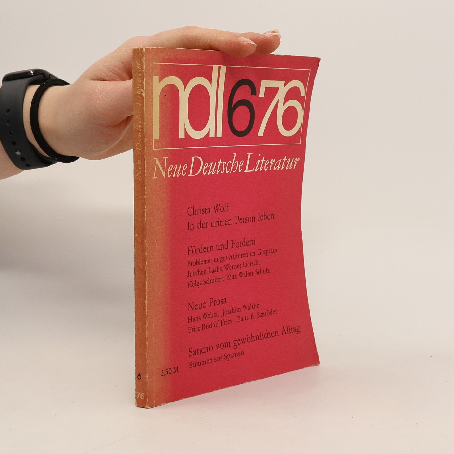 Collectif d'auteurs Neue Deutsche Literatur 6/76