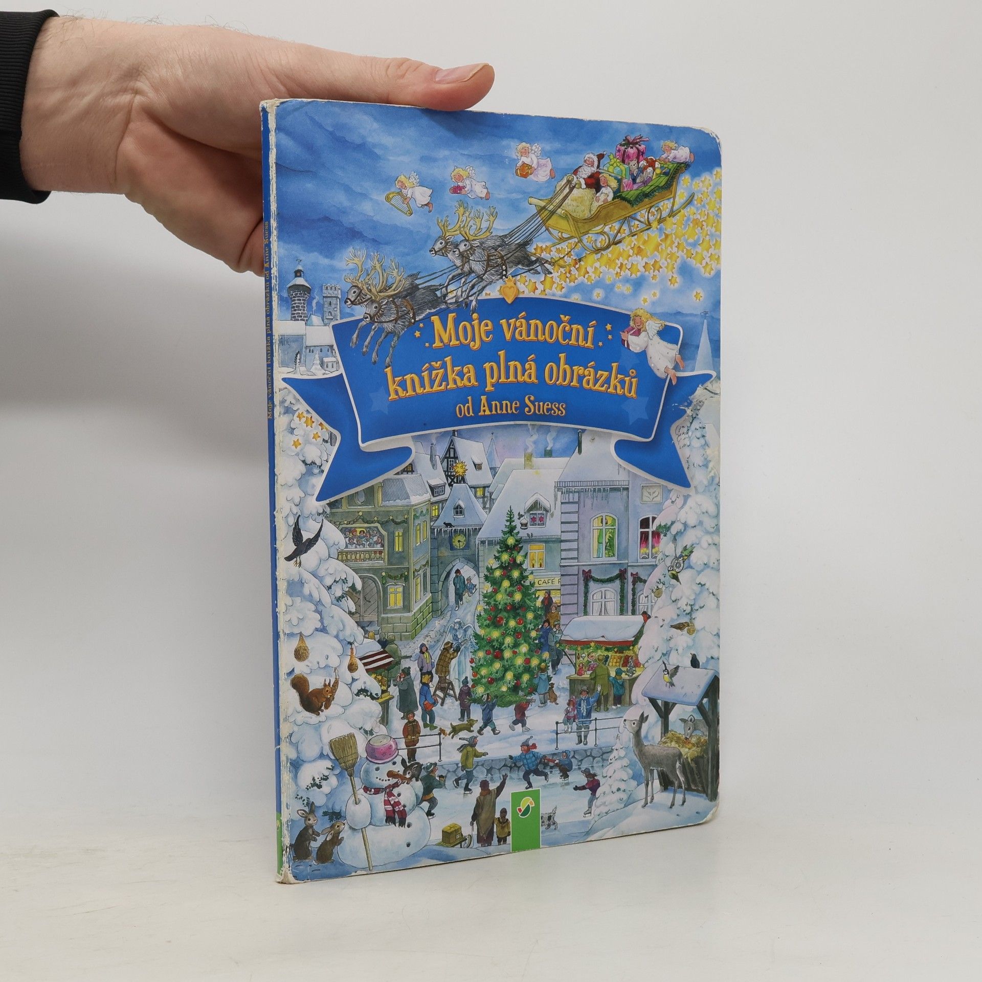 Anne Suess Moje vánoční knížka plná obrázků
