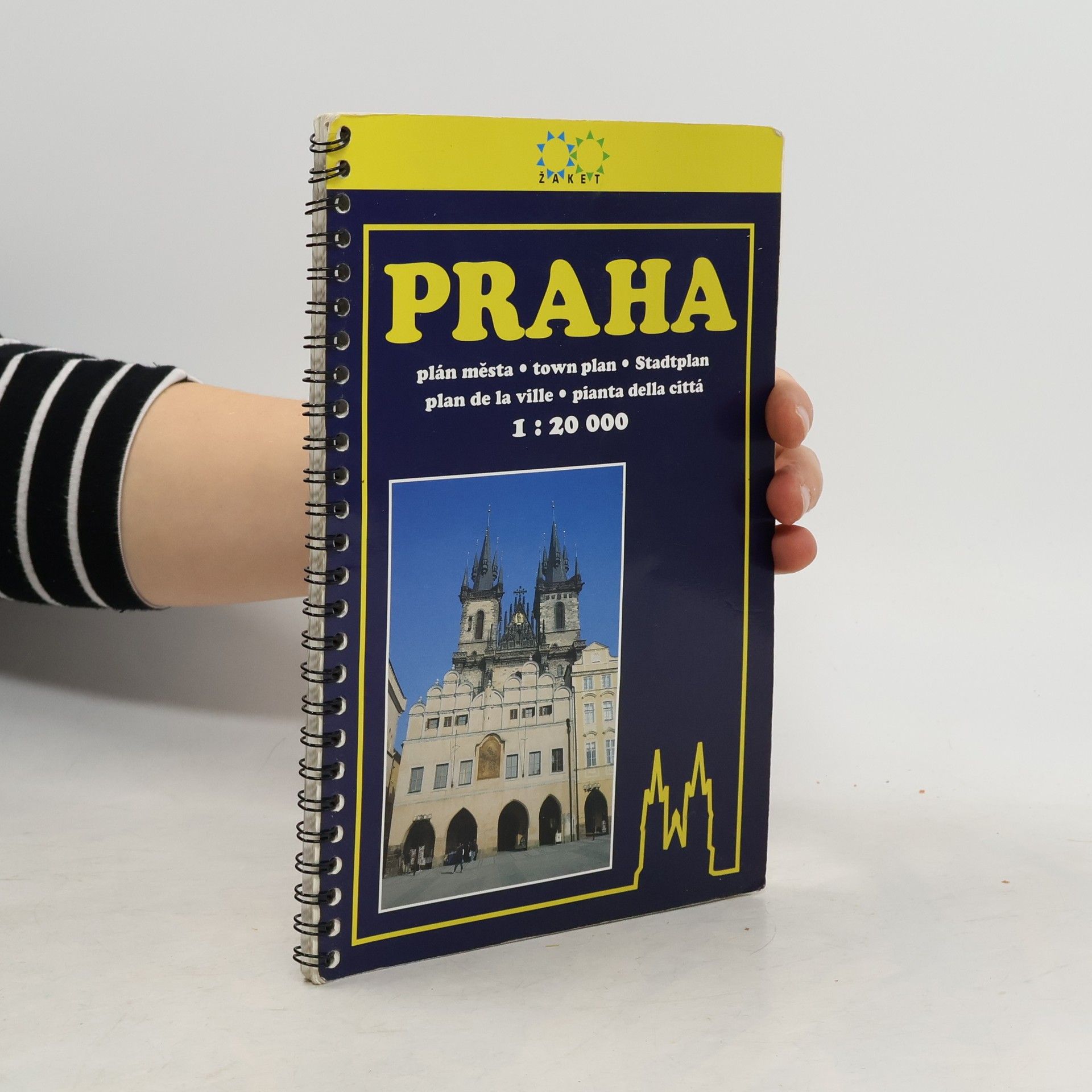 Auteurscollectief Praha plán města 1:20 000