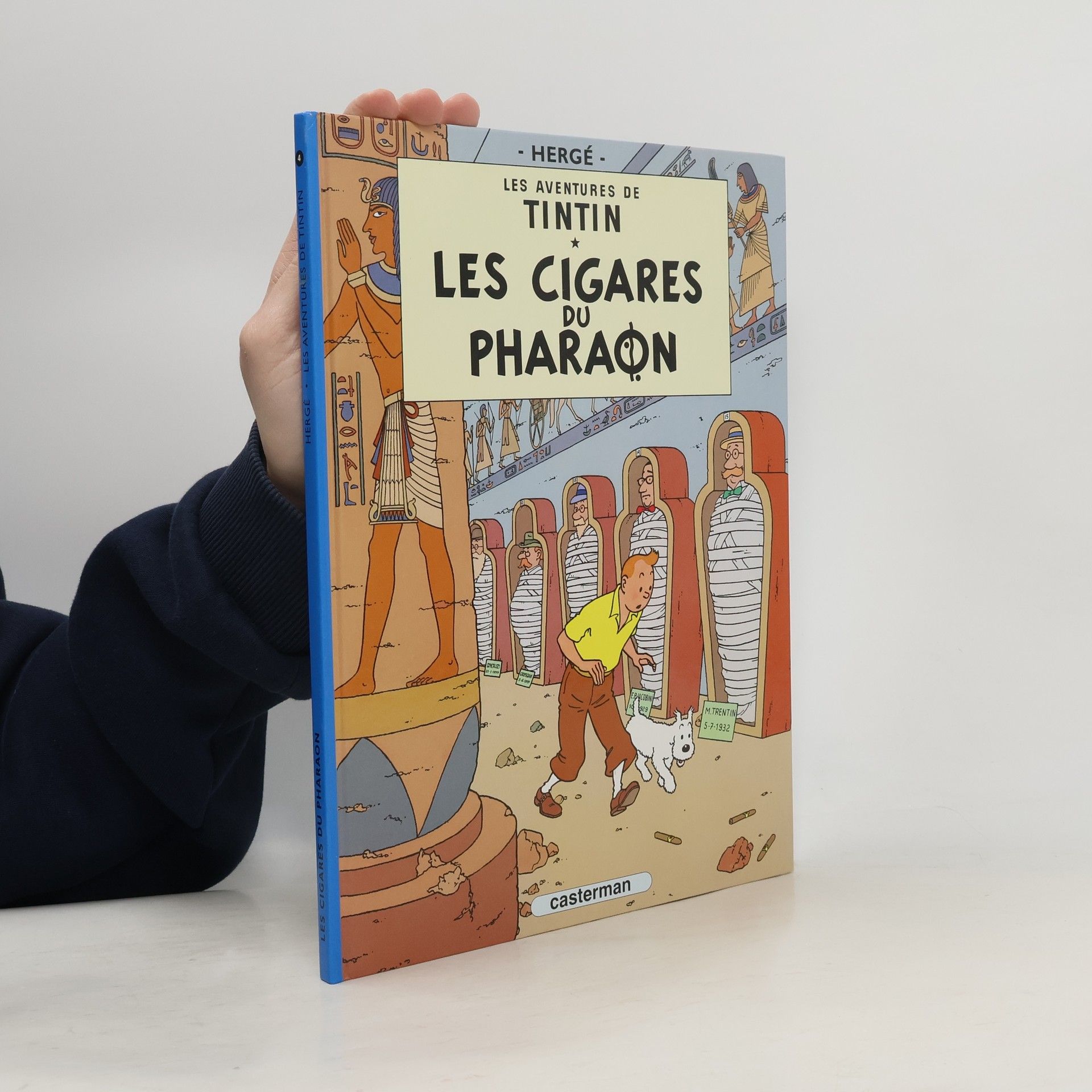 Hergé Tintin les Cigares du Pharaon