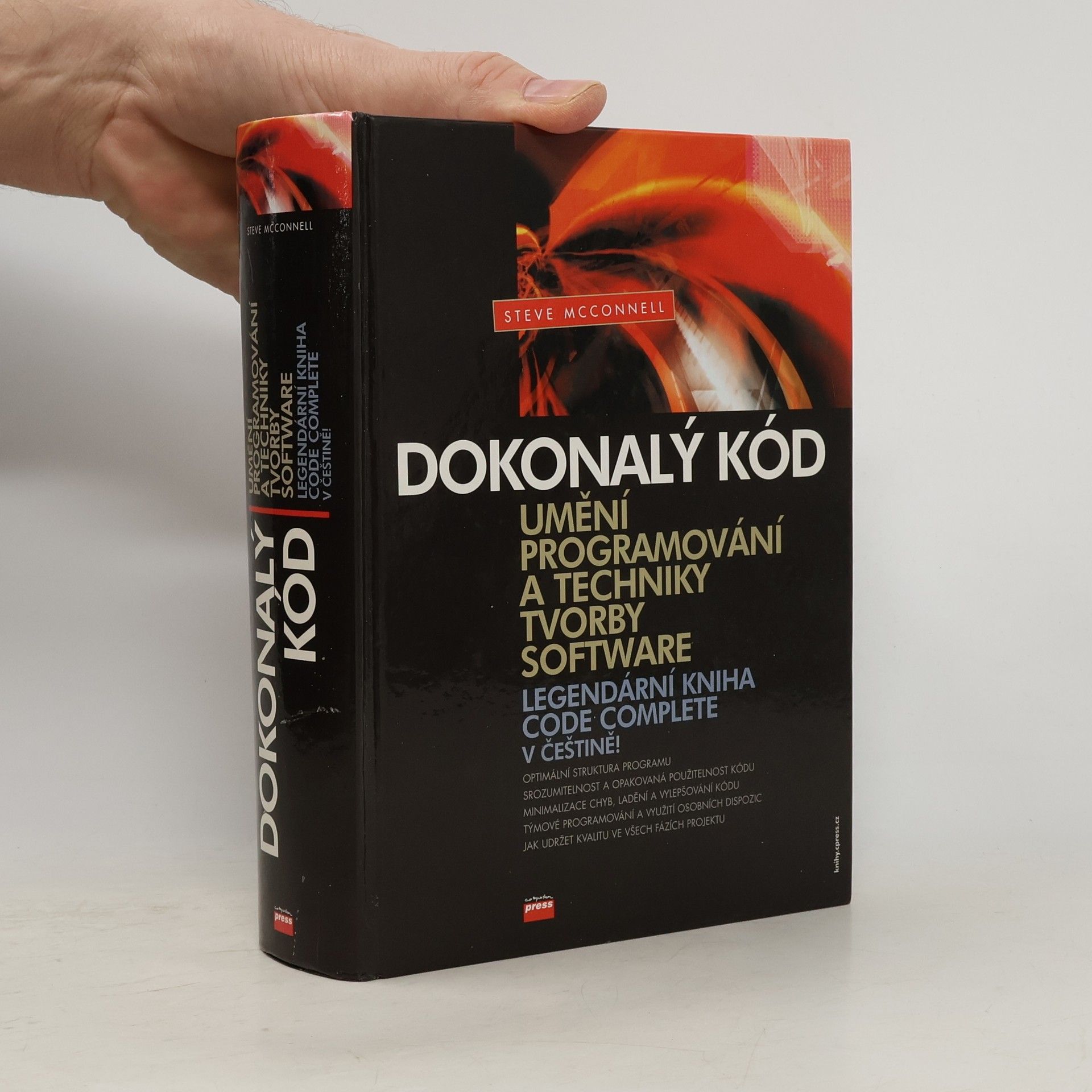 Steve McConnell Dokonalý kód. Umění programování a techniky tvorby software