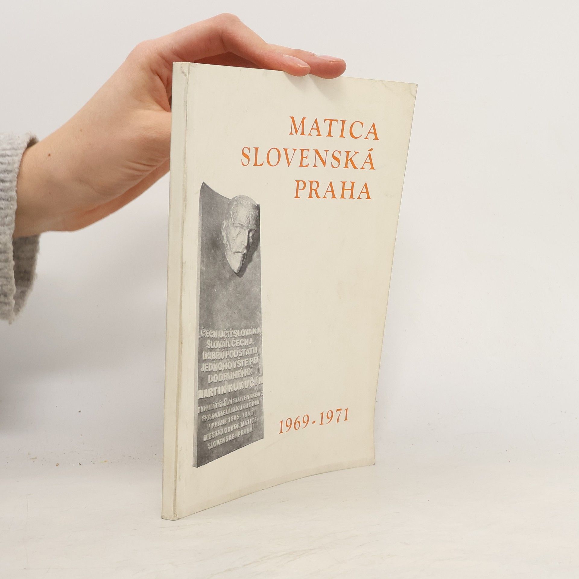 Kolektív autorov Matica slovenská Praha 1969-1971