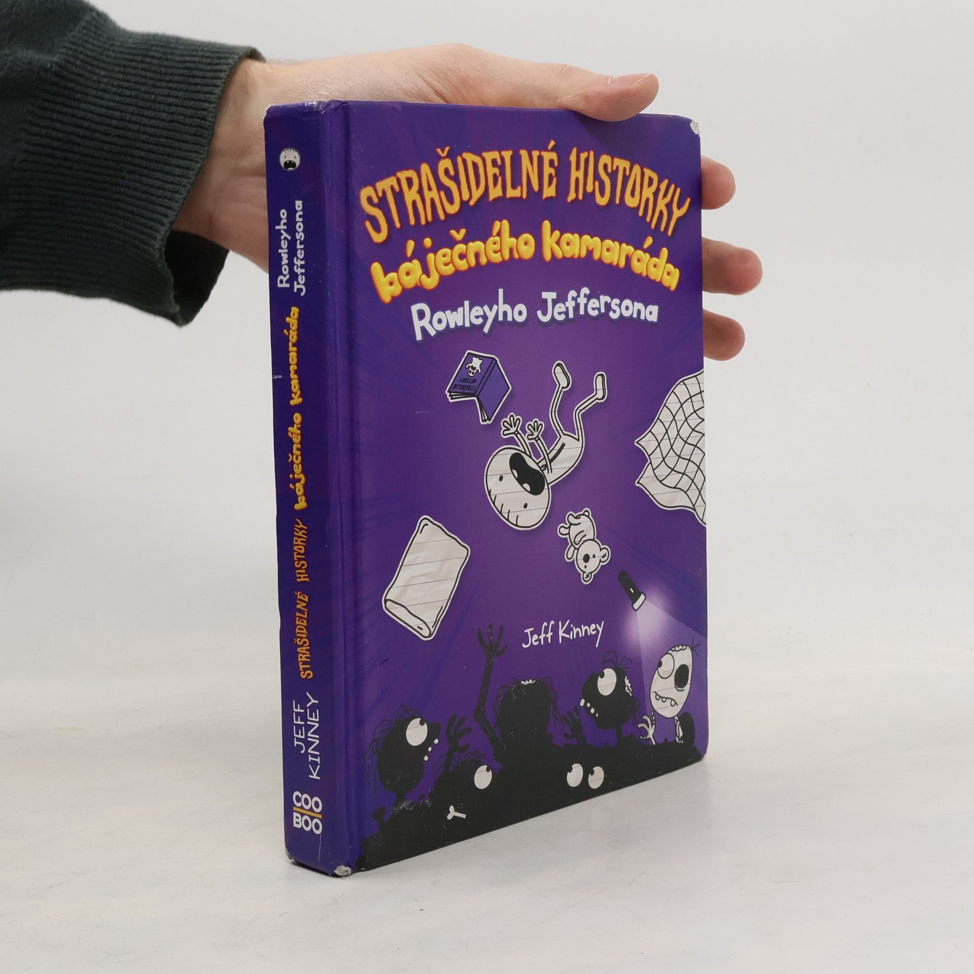 Jeff Kinney Strašidelné historky báječného kamaráda Rowleyho Jeffersona