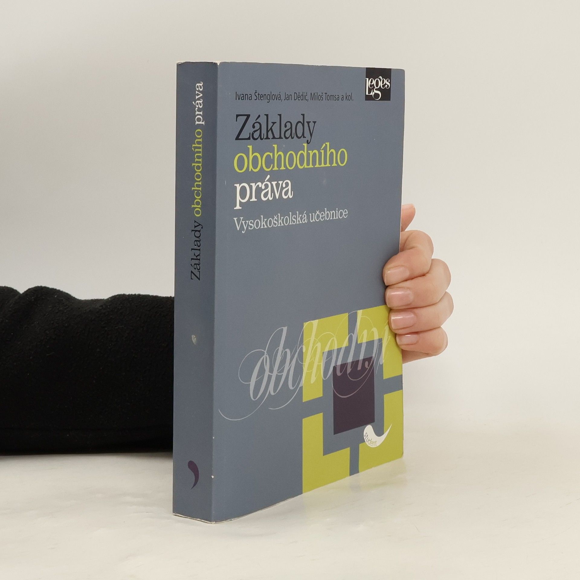 Jan Dědič Základy obchodního práva