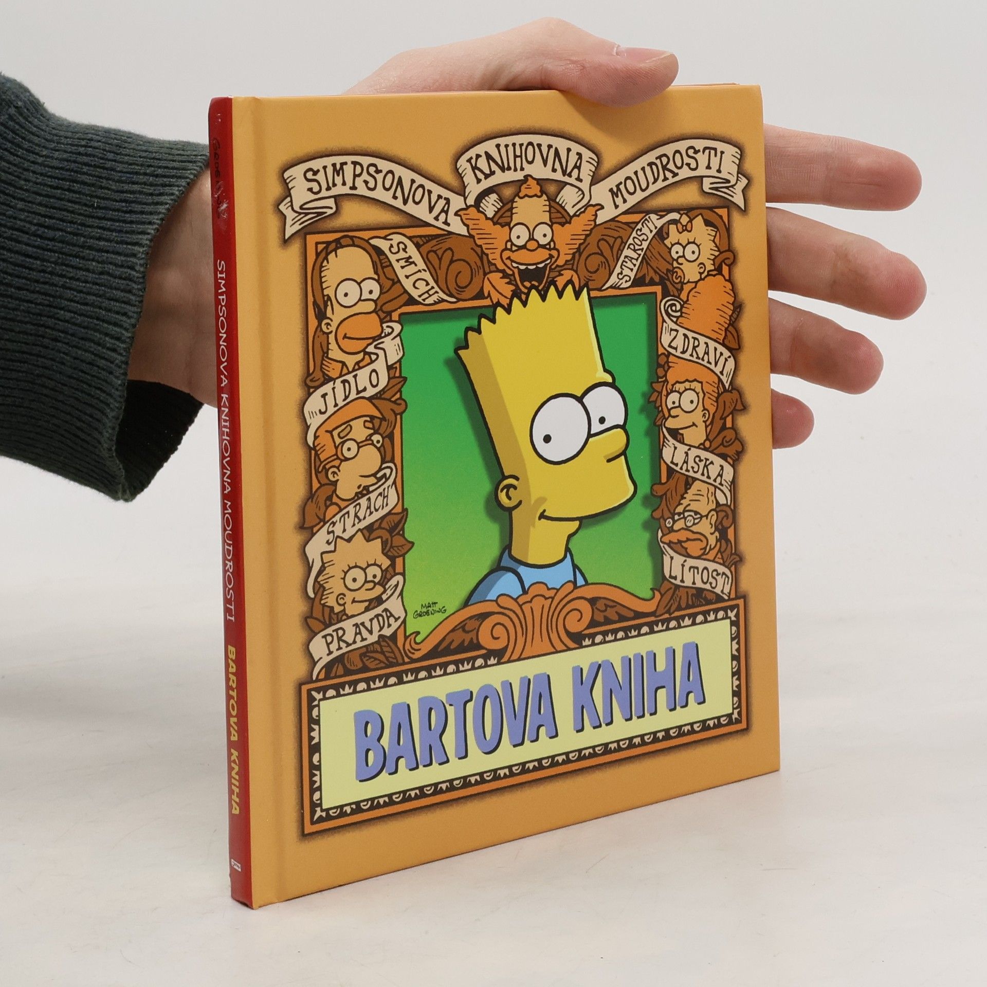 Matt Groening Bartova kniha