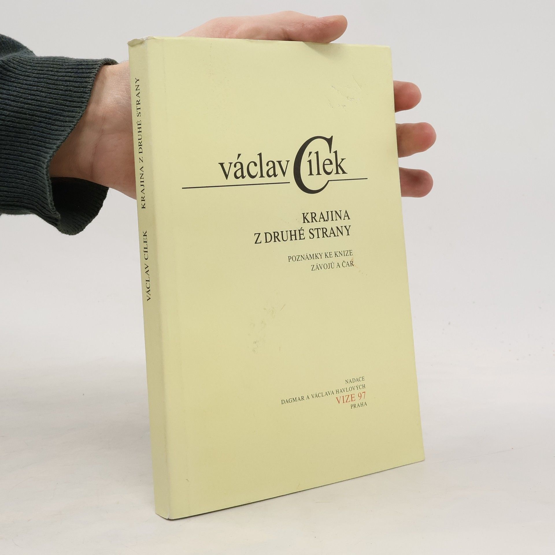 Václav Cílek Krajina z druhé strany : poznámky ke Knize závojů a čar