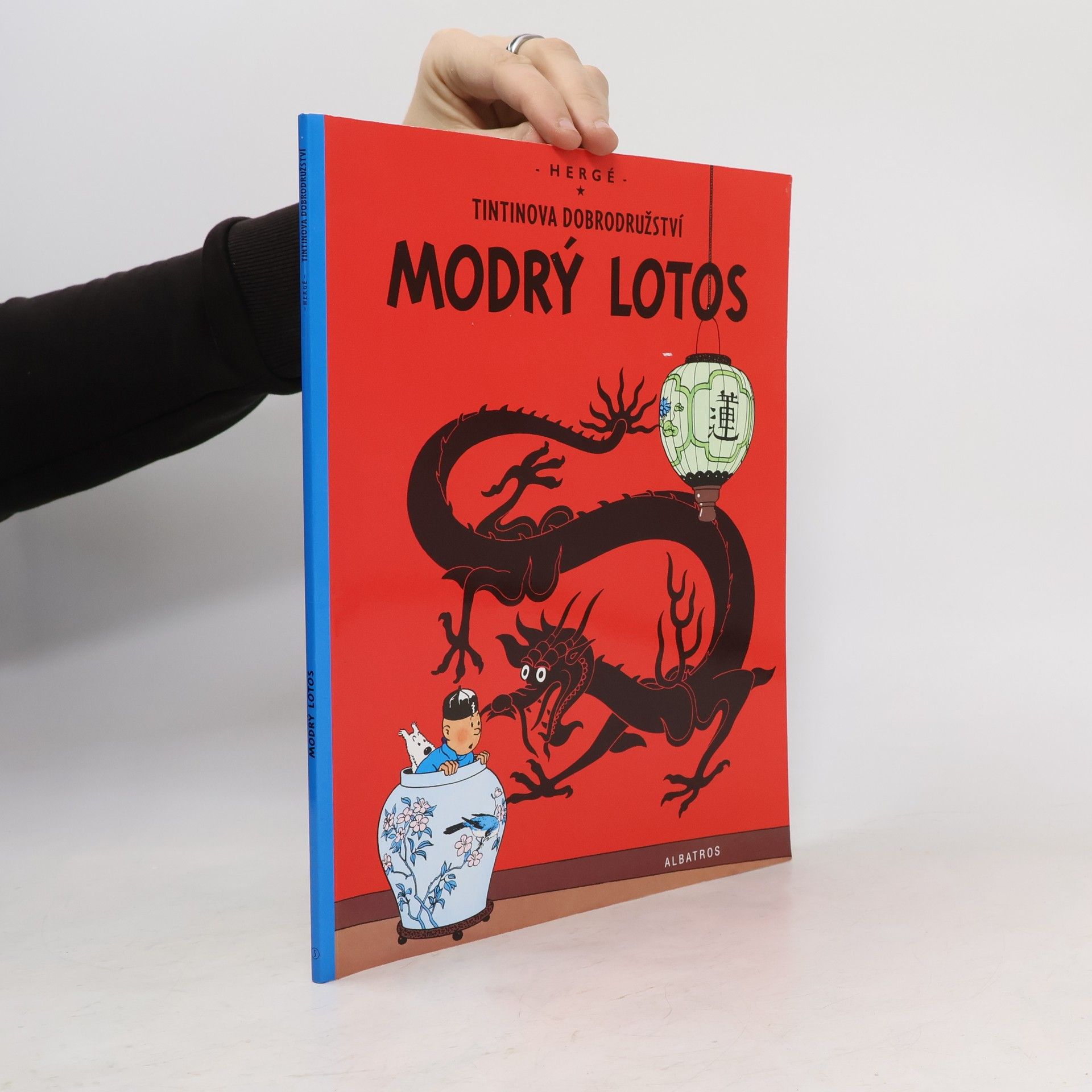 Hergé Modrý lotos
