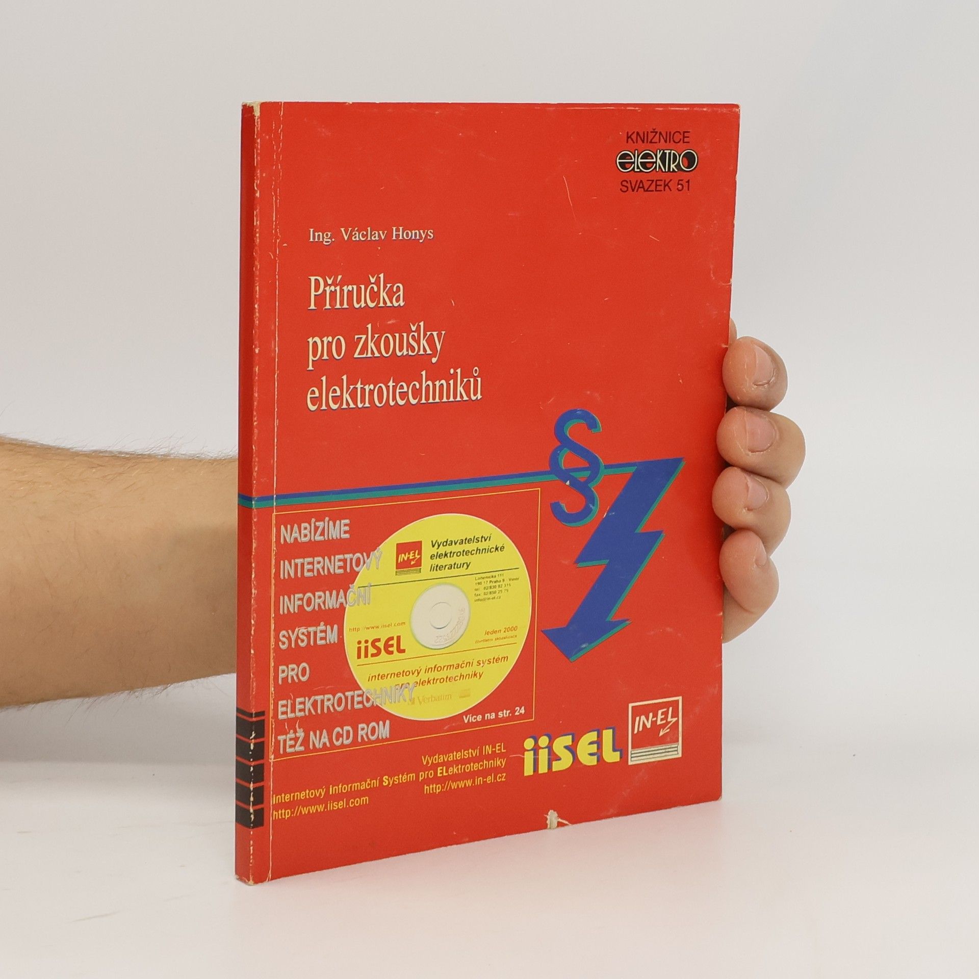 Václav Honys Příručka pro zkoušky elektrotechniků