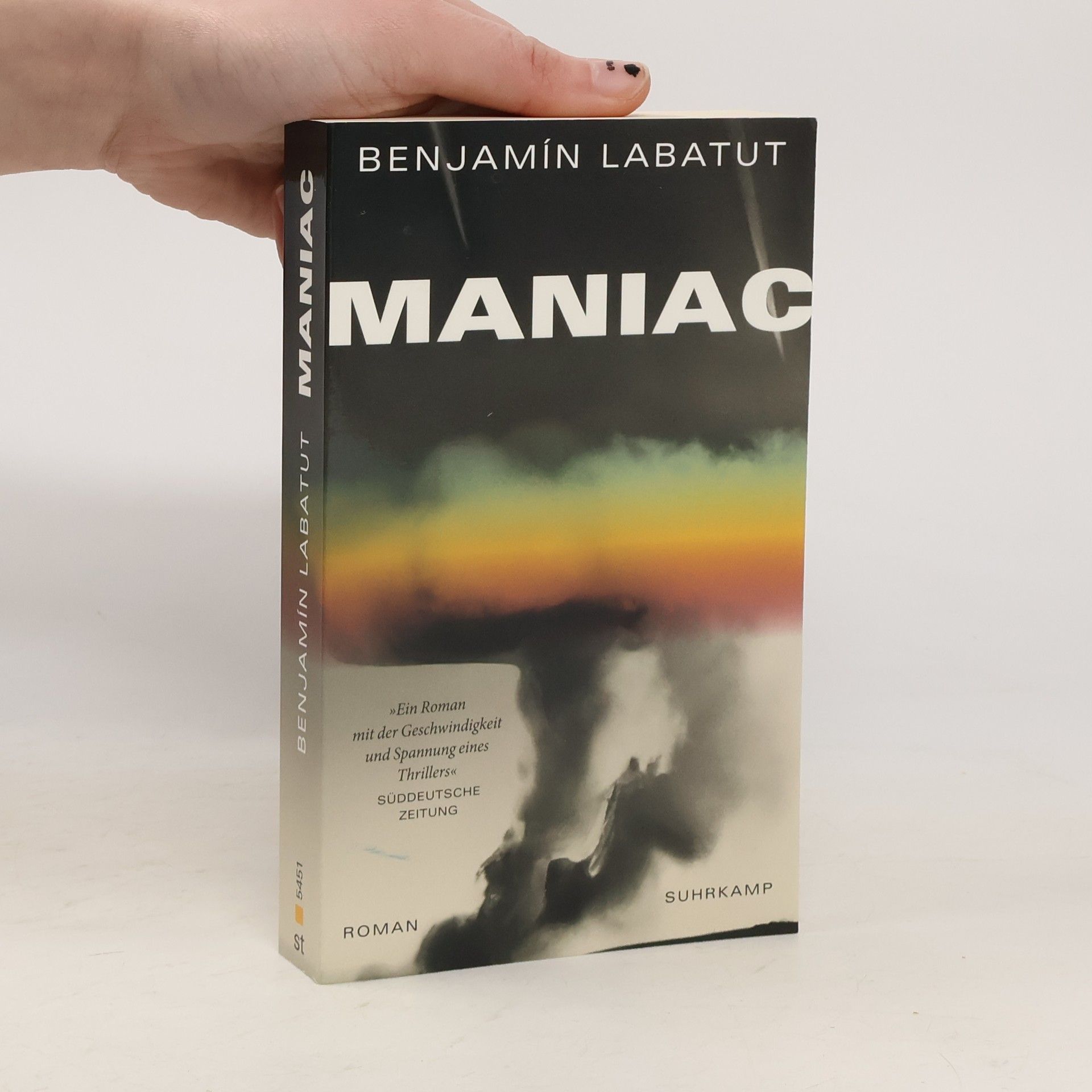 Benjamín Labatut Maniac. Werden die Maschinen uns abschaffen?